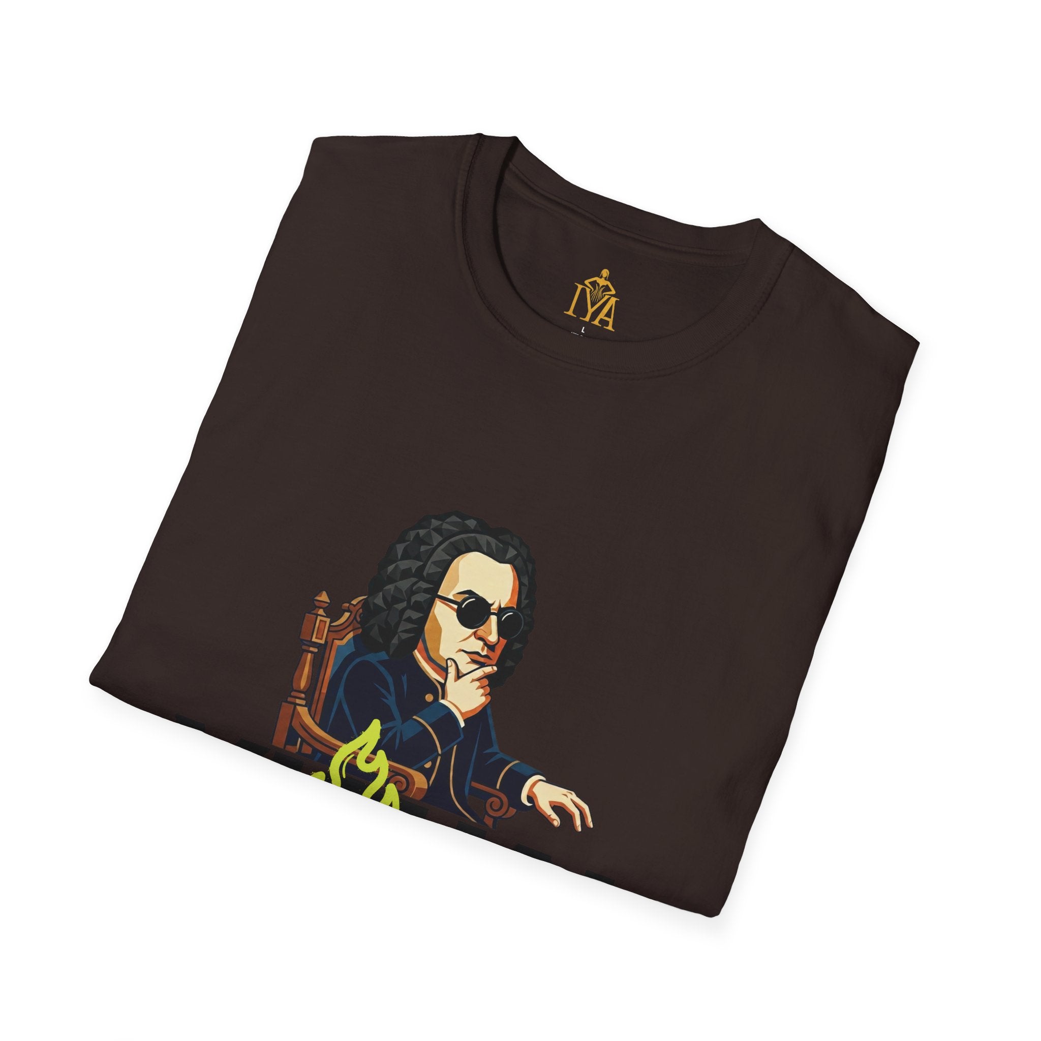 Men's Premium Cotton T-Shirt – Visual Fugue (Baroque Revolt in various colors)