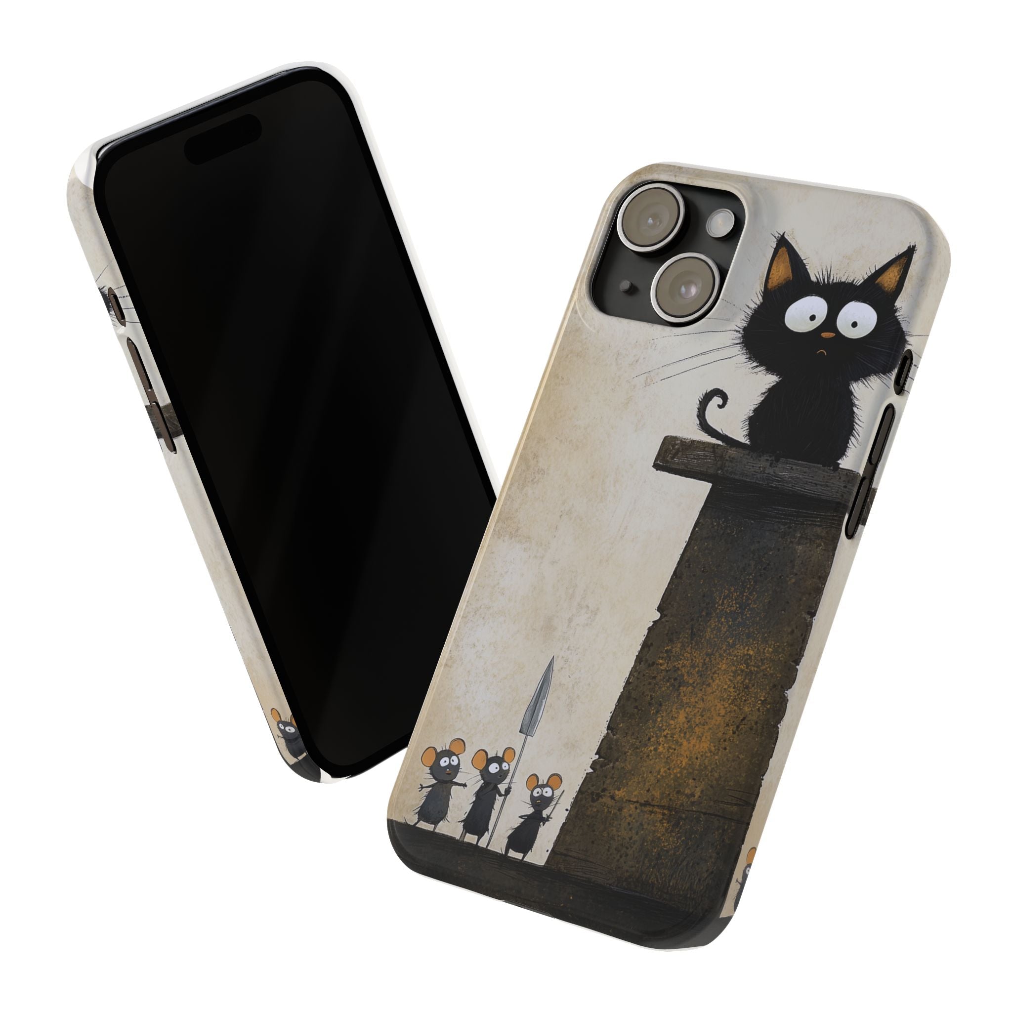 Phone Case Description: "The Great Mouse Surveillance"