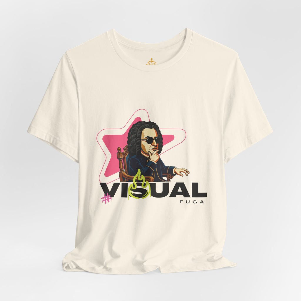 Women's Cotton T-Shirt "Visual Fugue" (Urban Style in various colors)