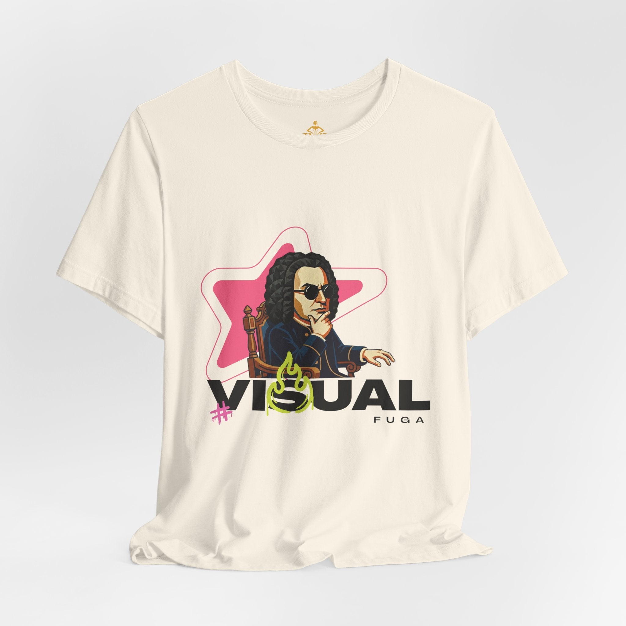 Women's Cotton T-Shirt "Visual Fugue" (Urban Style in various colors)