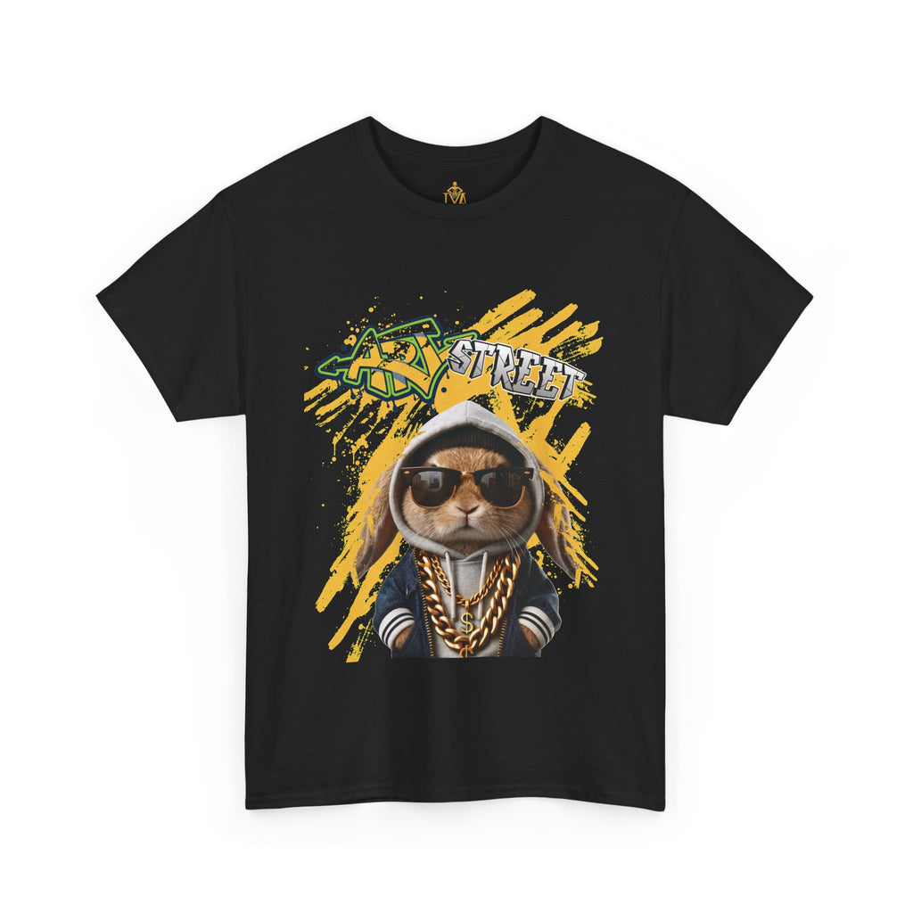 Art Street Rabbit Urban T-shirt (Folio No. 14-The guardian of the alley)