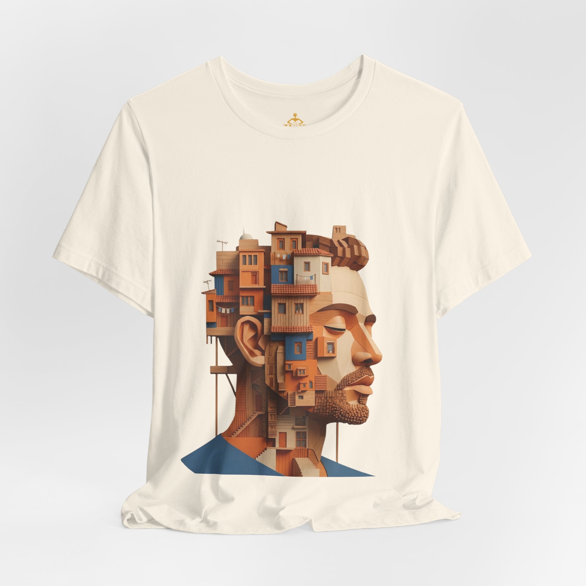 Men's Premium Cotton T-Shirt – "Urban Mind"