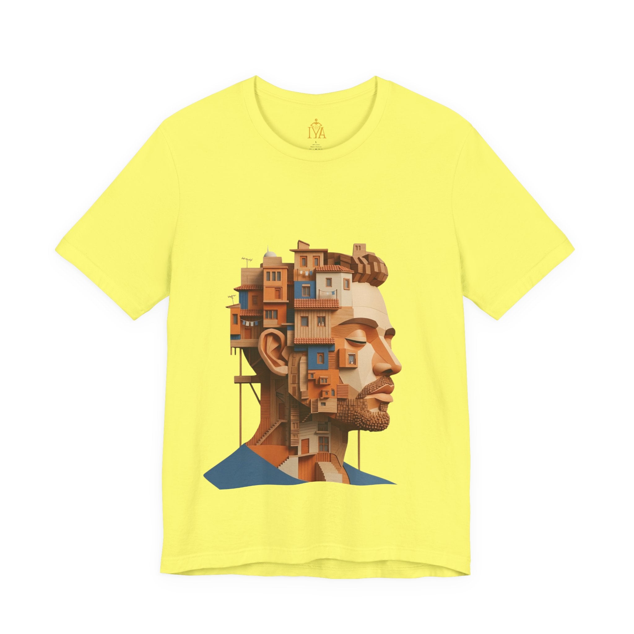 Men's Premium Cotton T-Shirt – "Urban Mind"