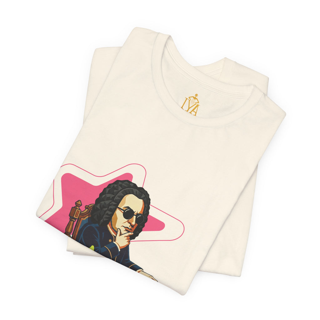 Women's Cotton T-Shirt "Visual Fugue" (Urban Style in various colors)