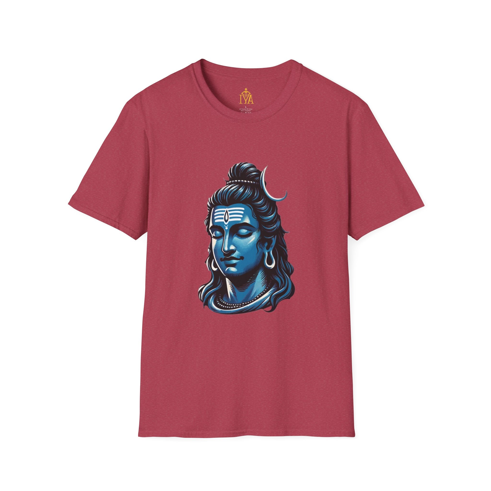 Men's T-Shirt With Photo Of God Shiva