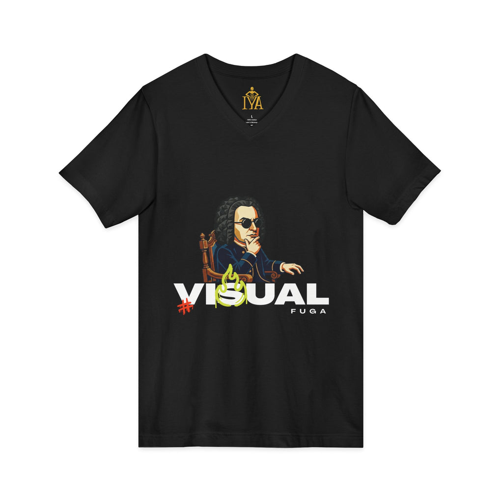 Men's Premium Cotton T-Shirt – Visual Fugue (Baroque Revolt)