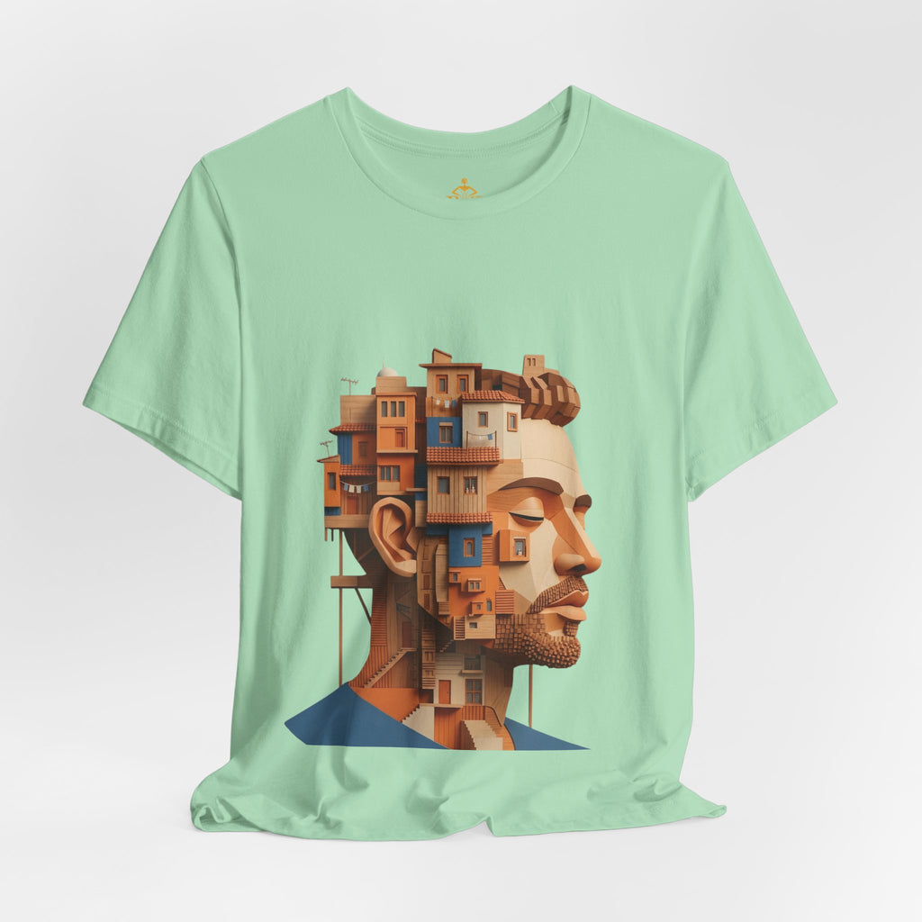 Men's Premium Cotton T-Shirt – "Urban Mind"