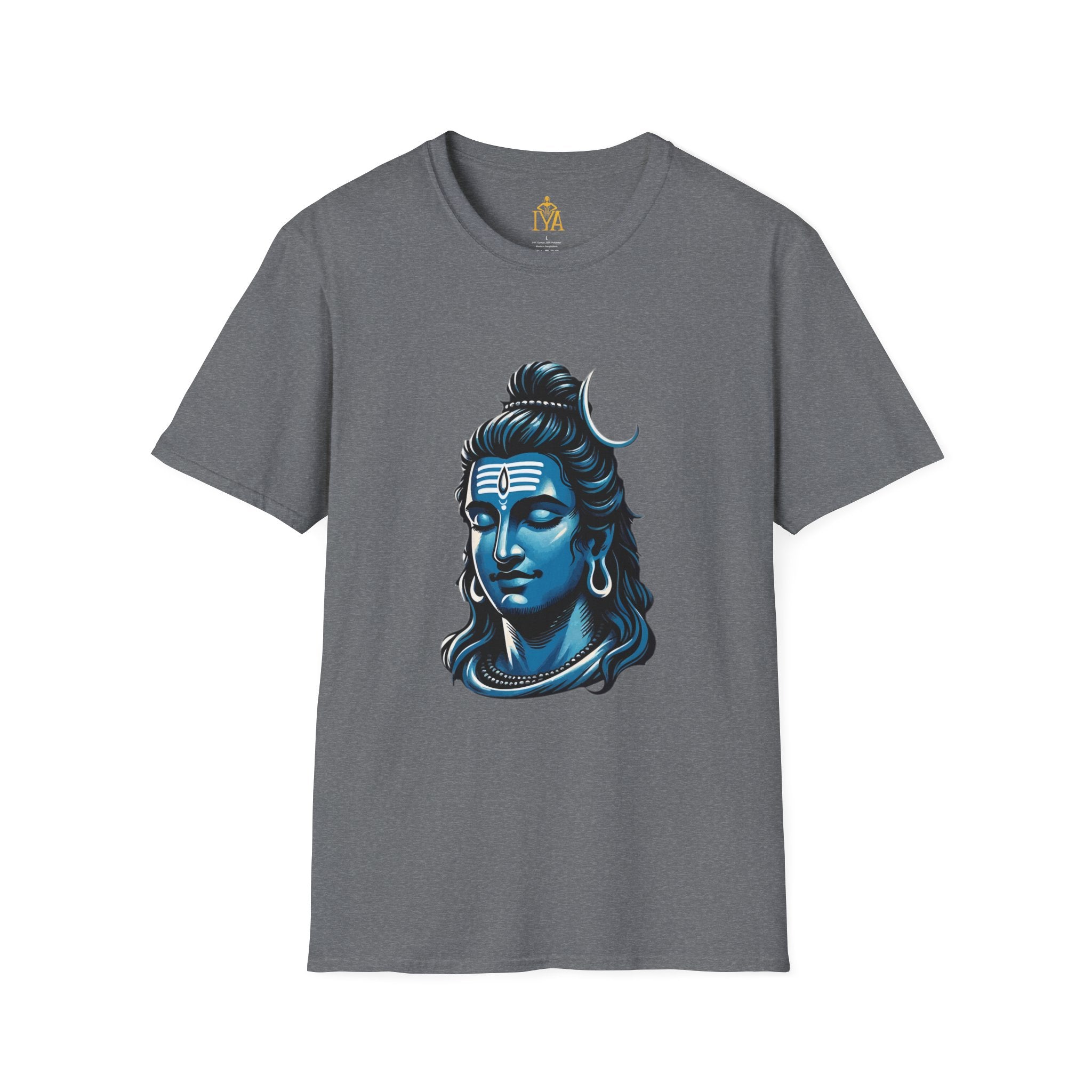 Men's T-Shirt With Photo Of God Shiva