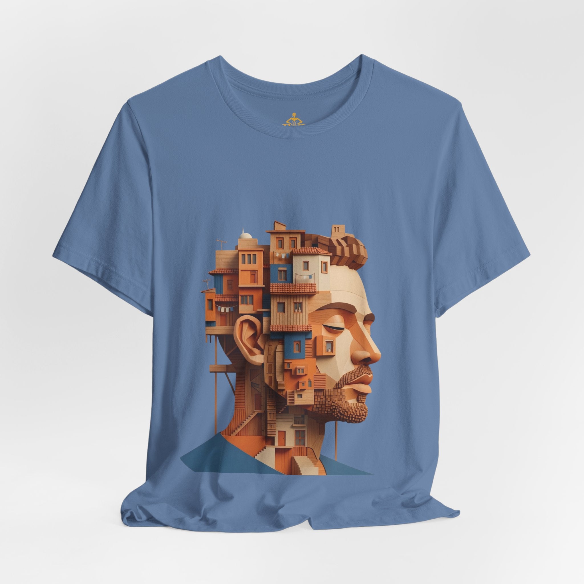 Men's Premium Cotton T-Shirt – "Urban Mind"