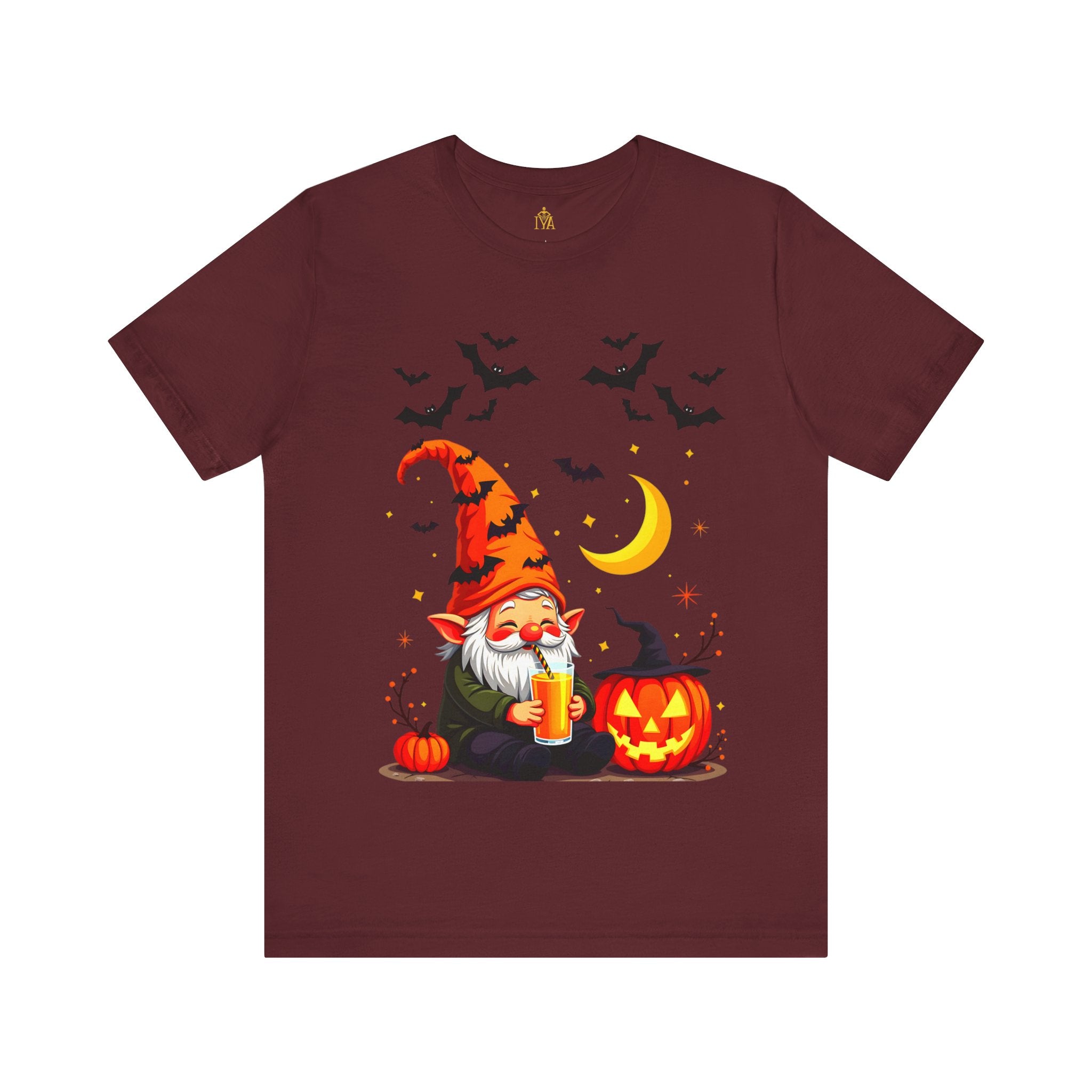 Women's cotton T-shirt "Happy Halloween"