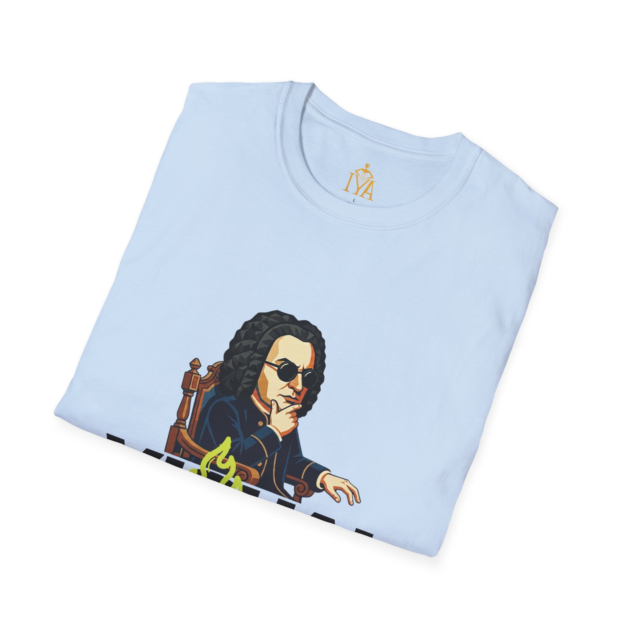 Men's Premium Cotton T-Shirt – Visual Fugue (Baroque Revolt in various colors)