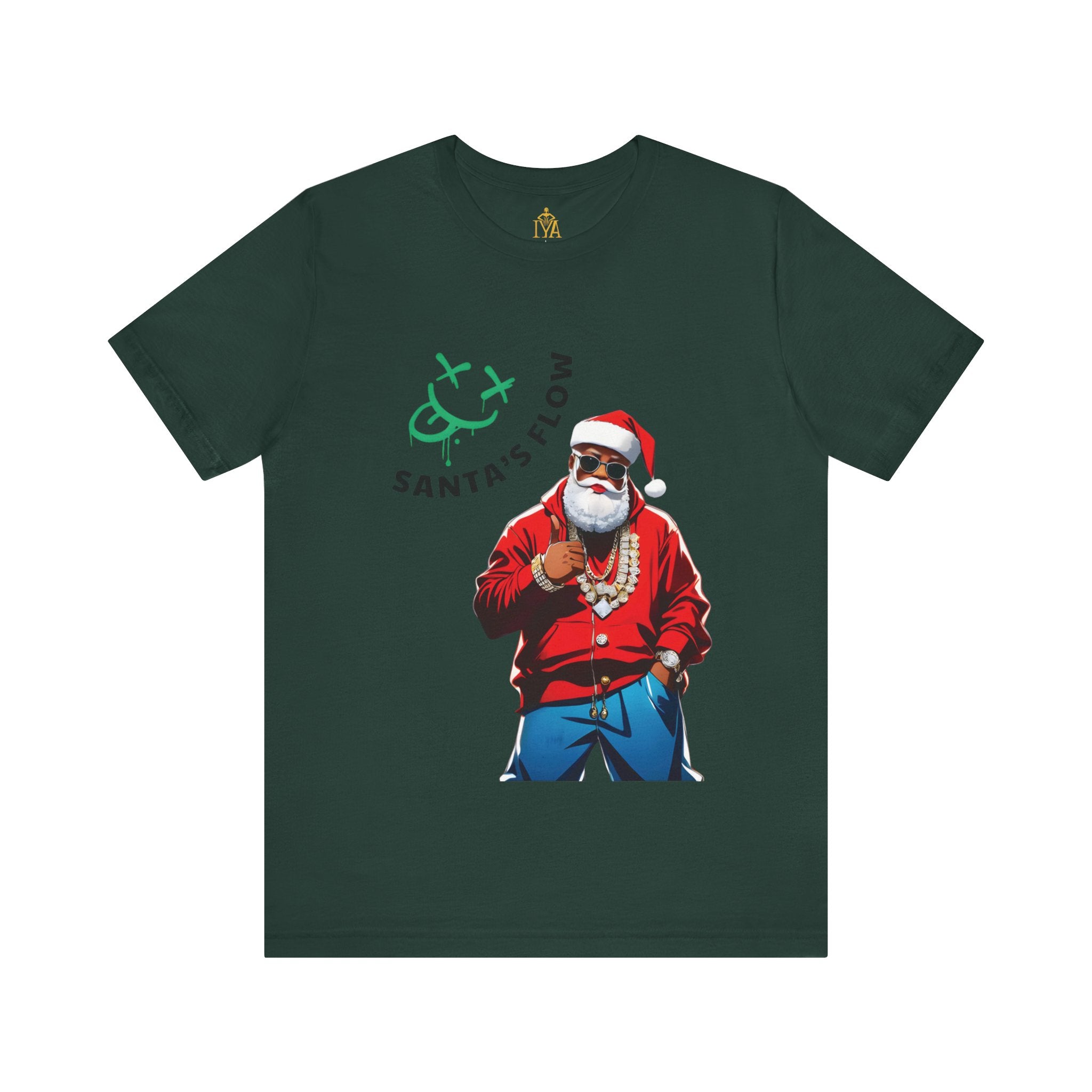 Men's T-Shirt Santa with Flow