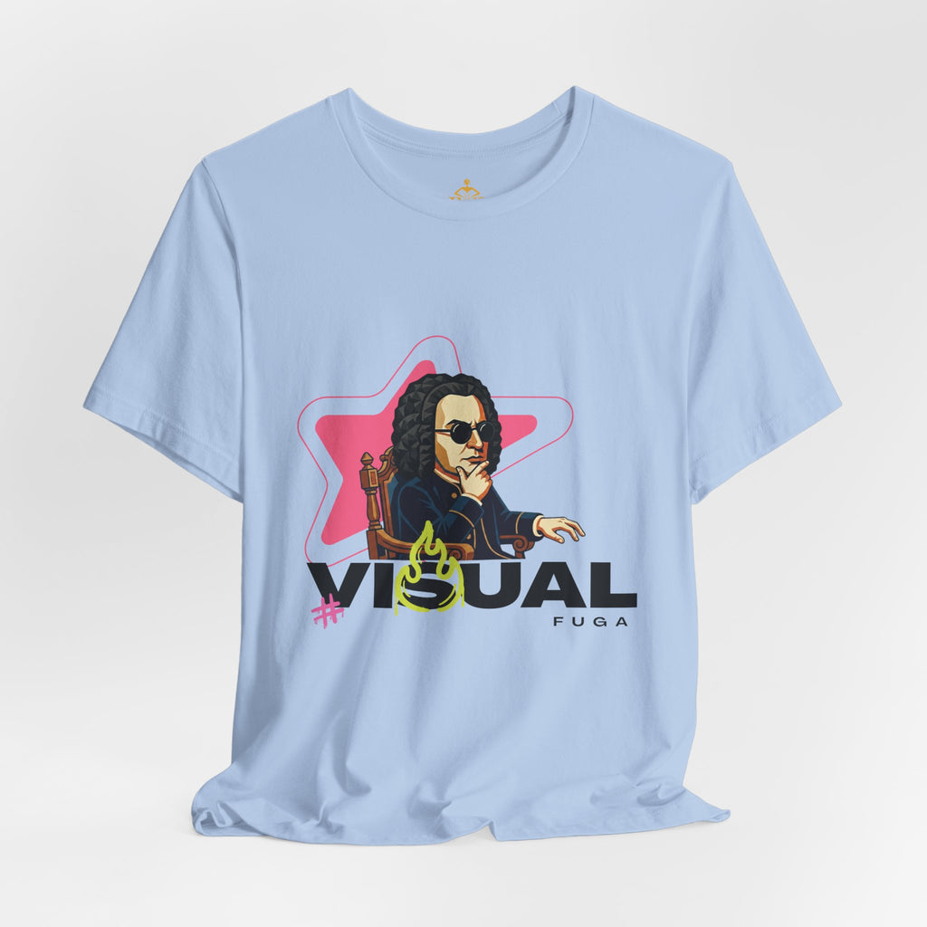 Women's Cotton T-Shirt "Visual Fugue" (Urban Style in various colors)