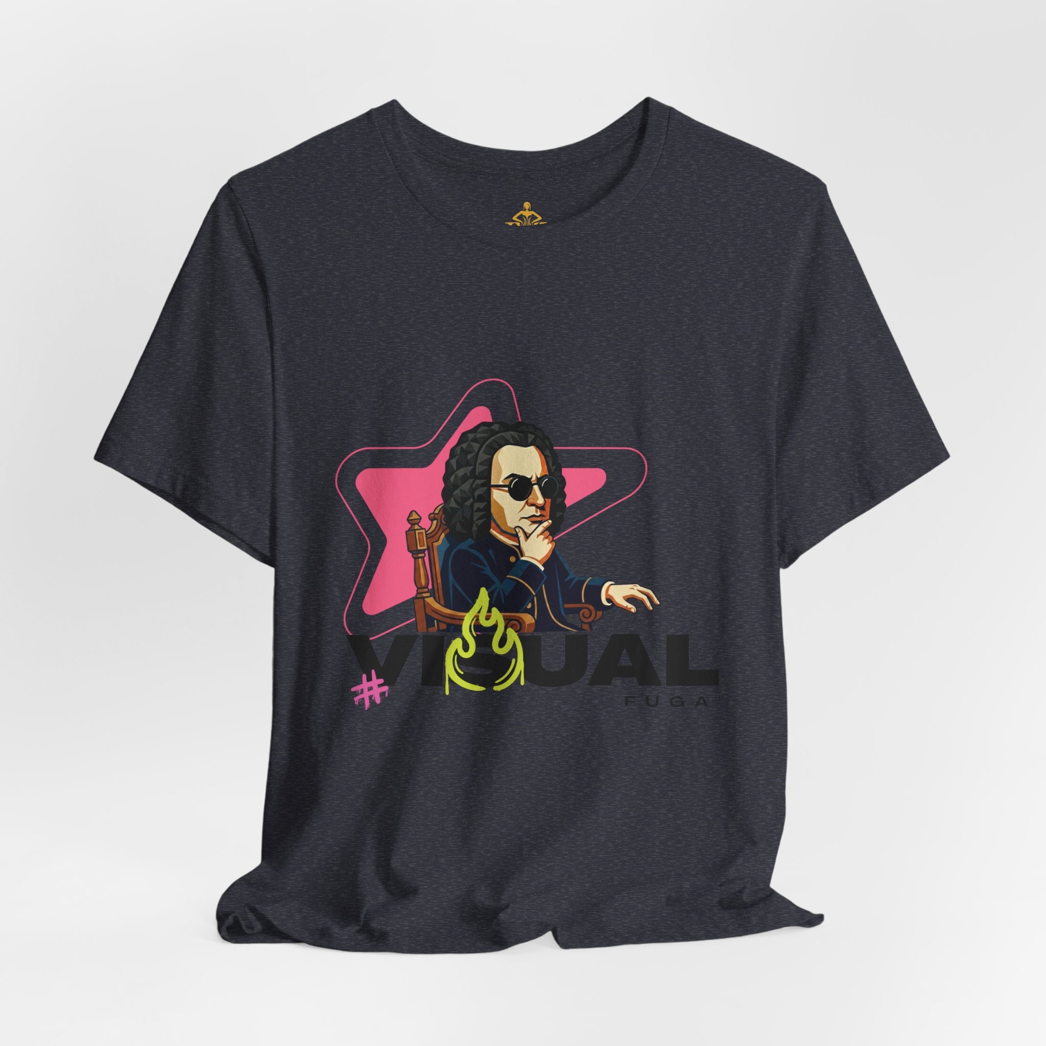 Women's Cotton T-Shirt "Visual Fugue" (Urban Style in various colors)