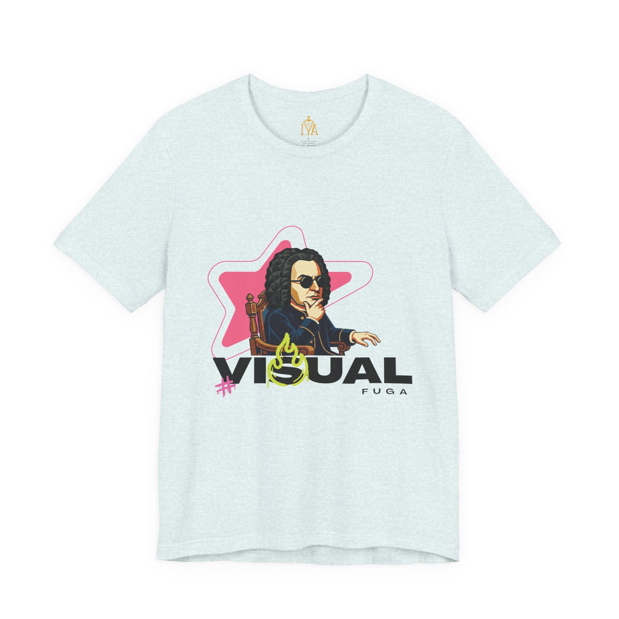 Women's Cotton T-Shirt "Visual Fugue" (Urban Style in various colors)