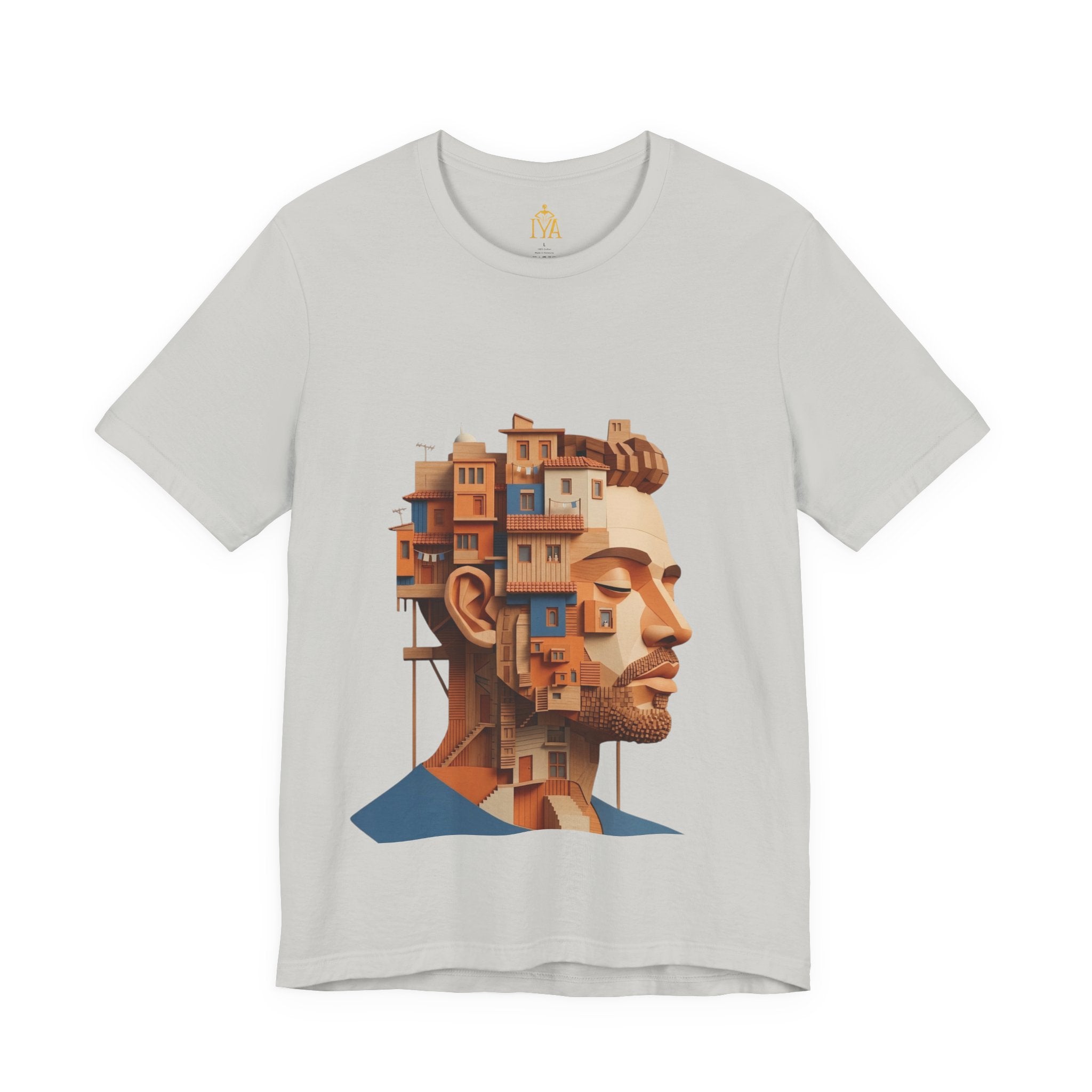 Men's Premium Cotton T-Shirt – "Urban Mind"