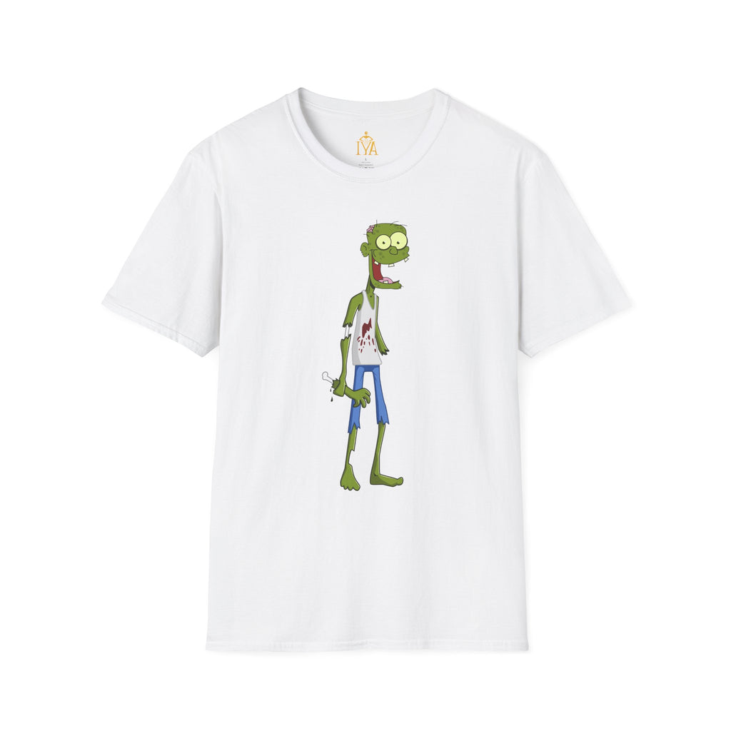 Men's T-Shirt With Zombie Graphic