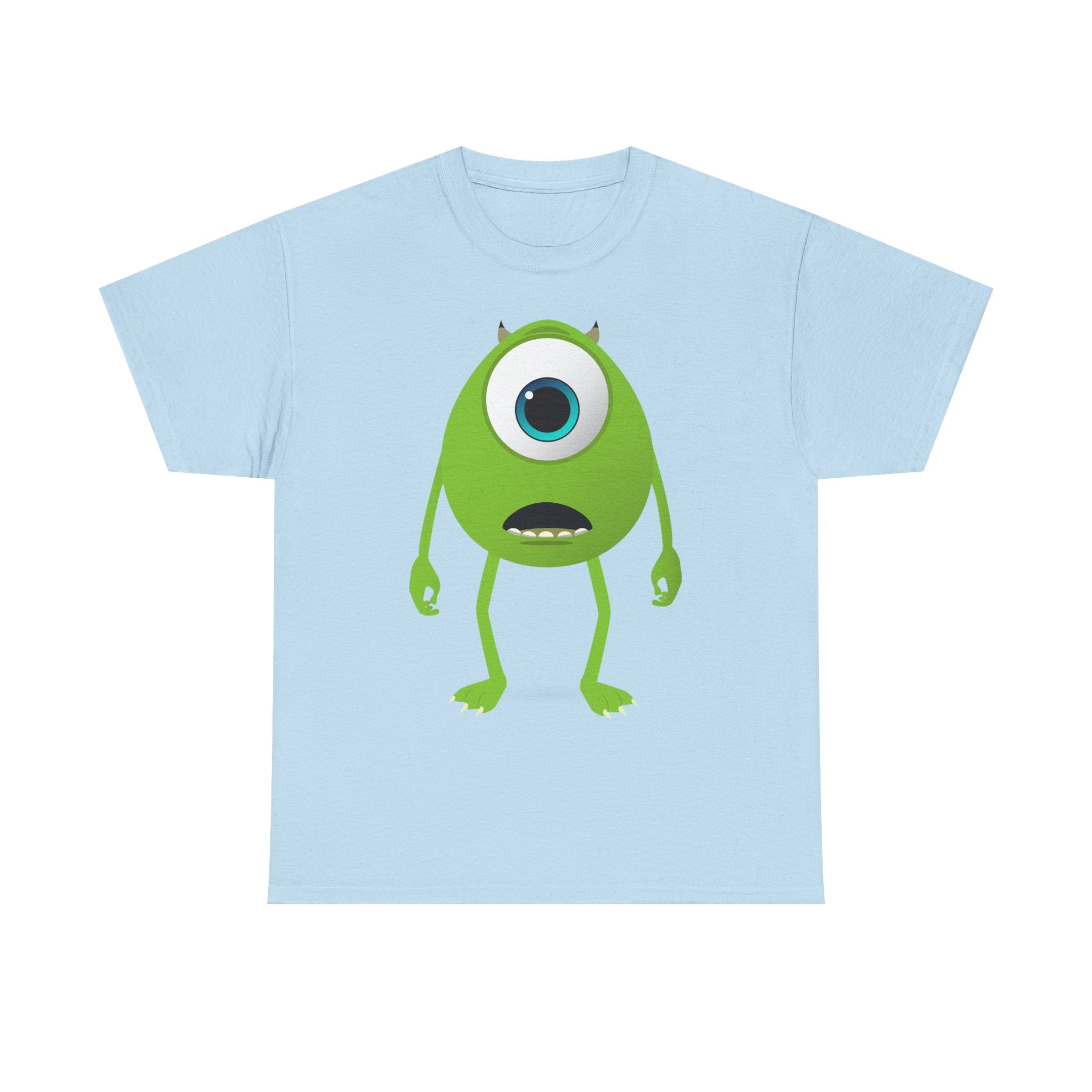 Men's Shirt Representing Mike Wazowski.