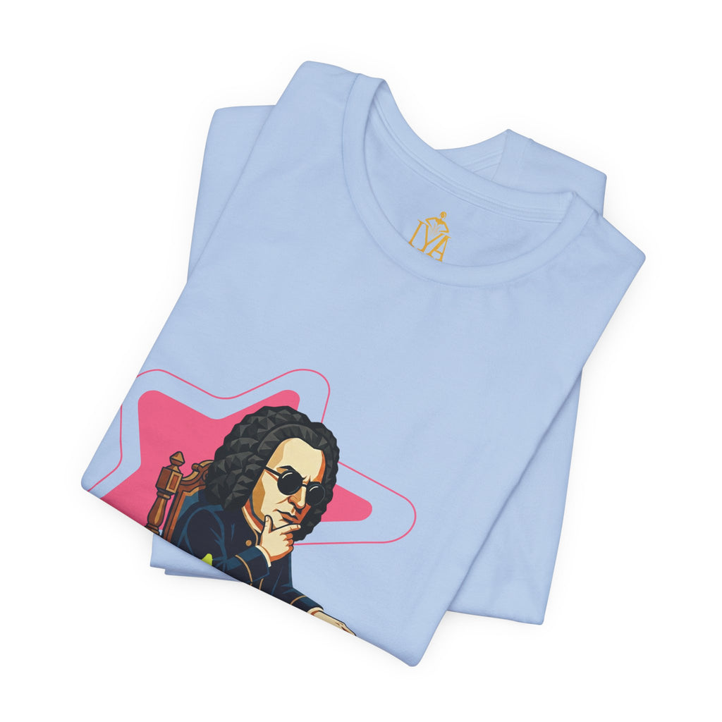Women's Cotton T-Shirt "Visual Fugue" (Urban Style in various colors)