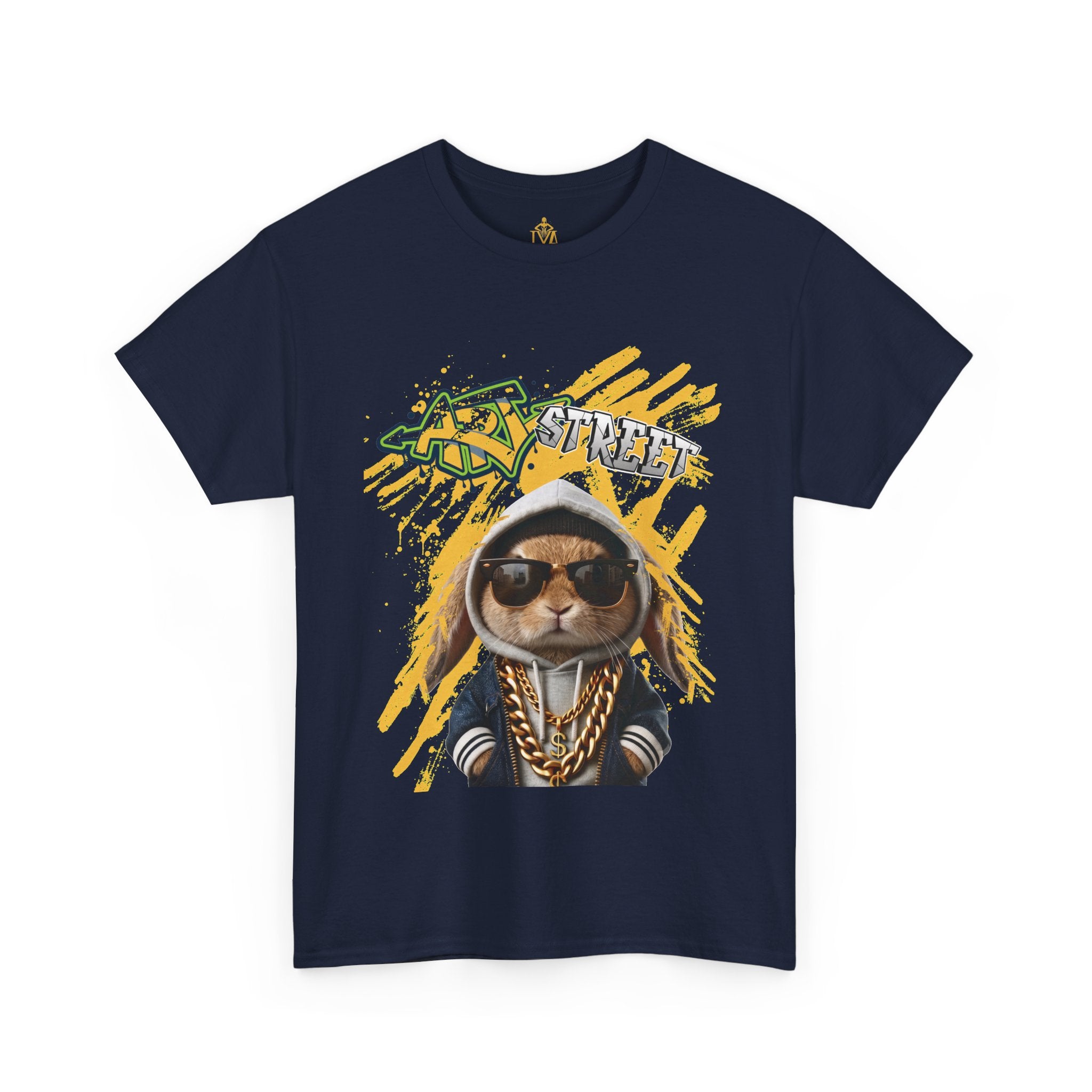 Art Street Rabbit Urban T-shirt (Folio No. 14-The guardian of the alley)