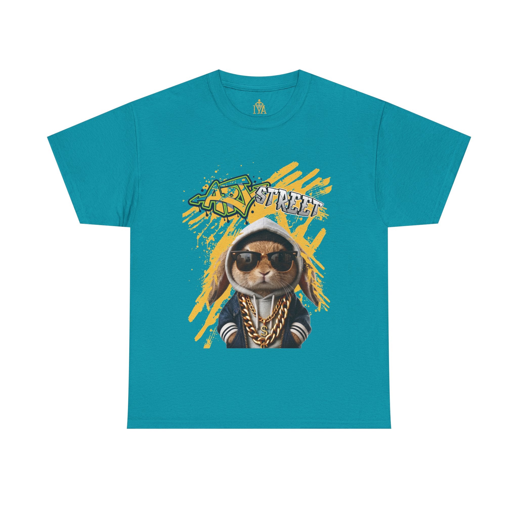 Art Street Rabbit Urban T-shirt (Folio No. 14-The guardian of the alley)