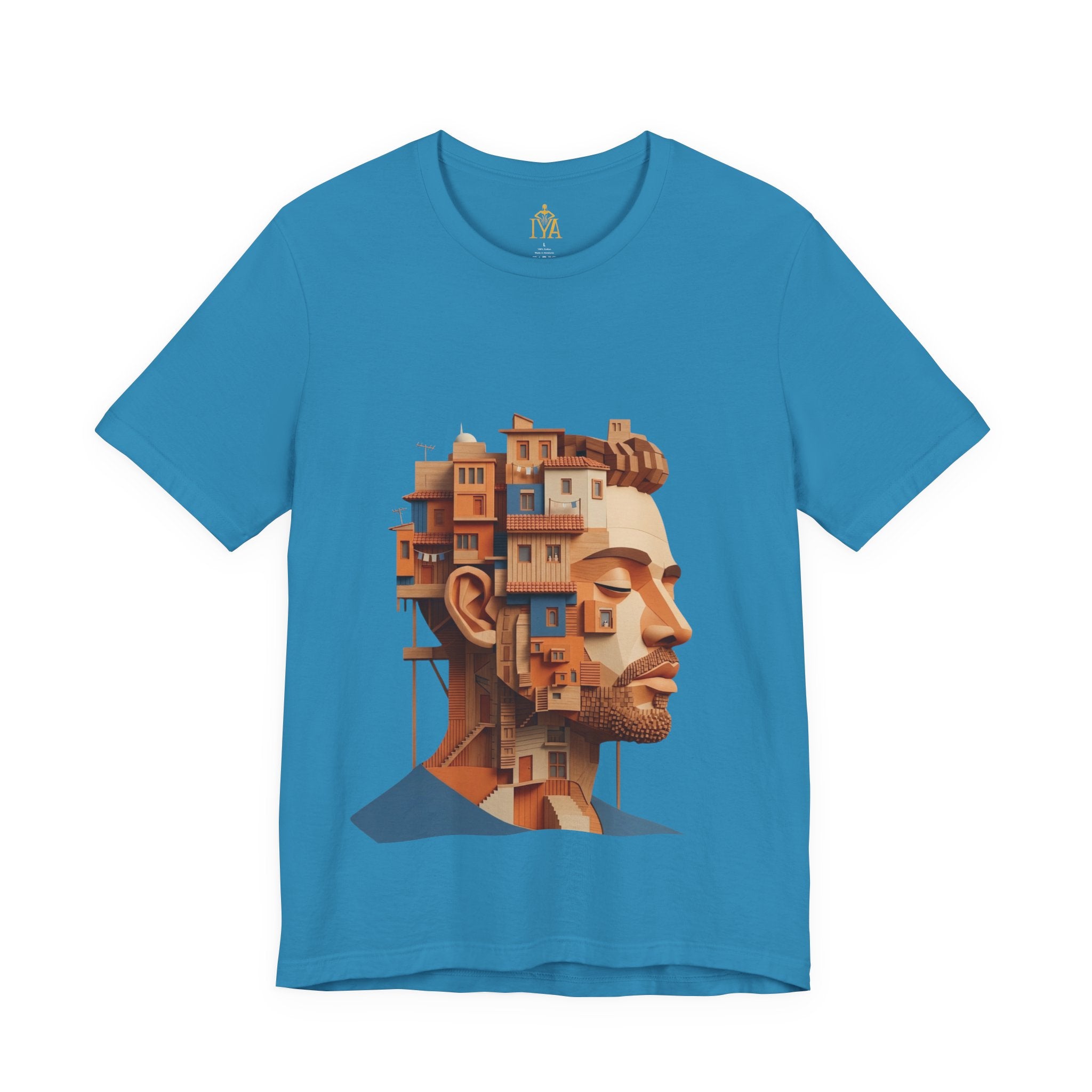 Men's Premium Cotton T-Shirt – "Urban Mind"