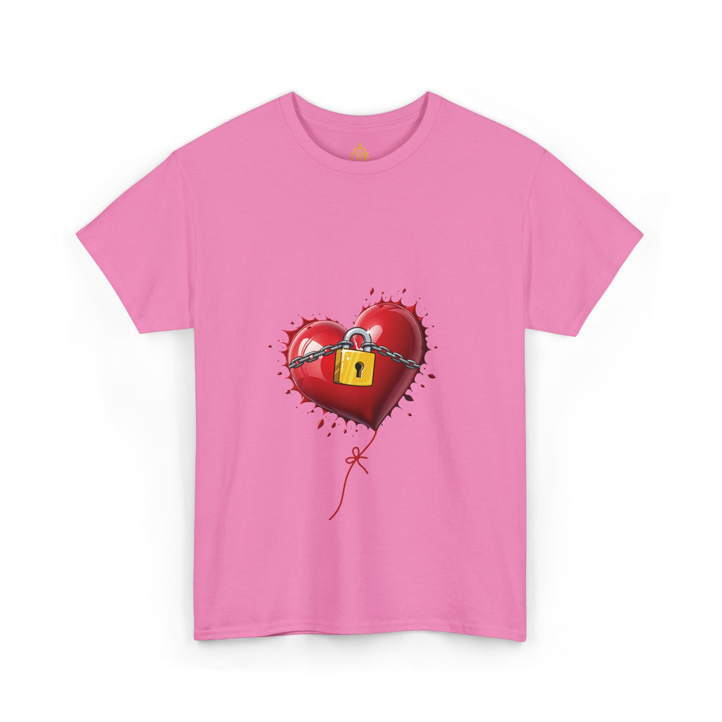 Heart Under Lock and Key – Valentine's Day T-Shirt