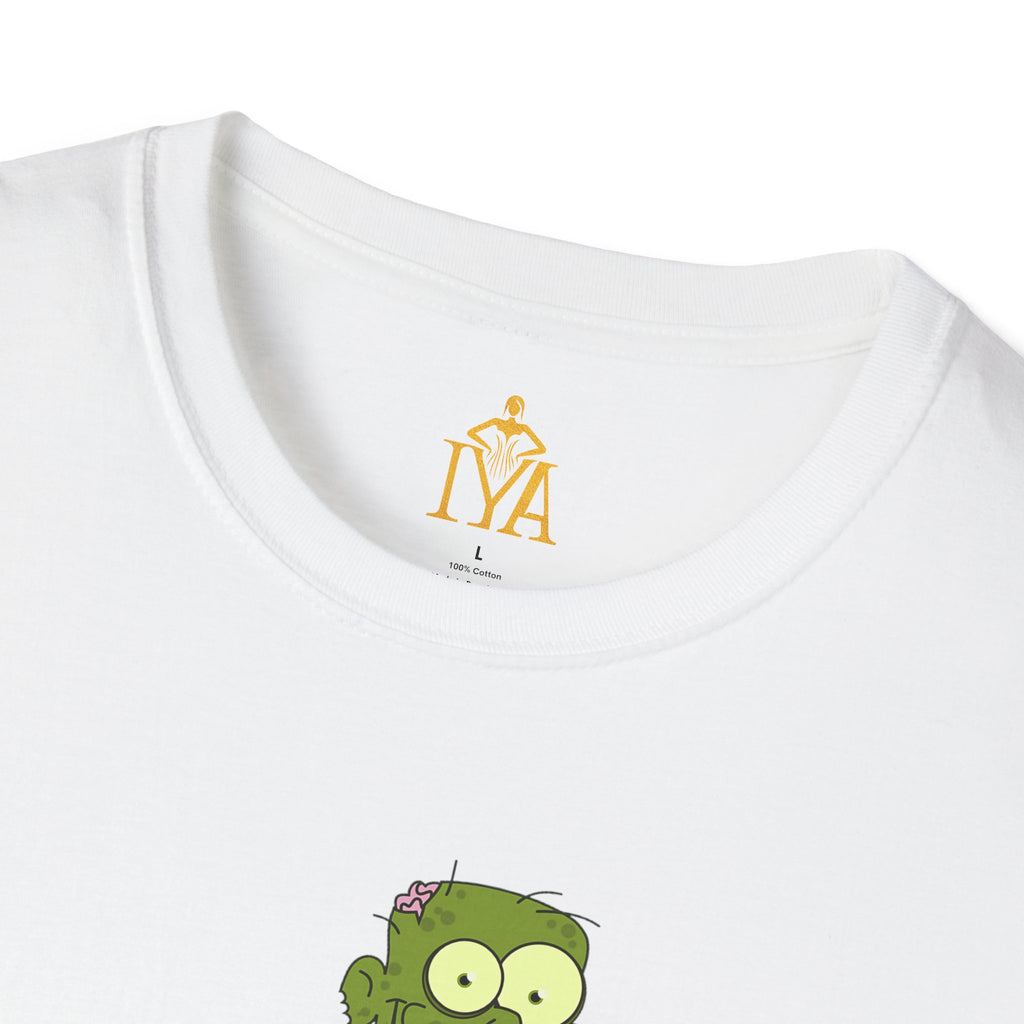 Men's T-Shirt With Zombie Graphic