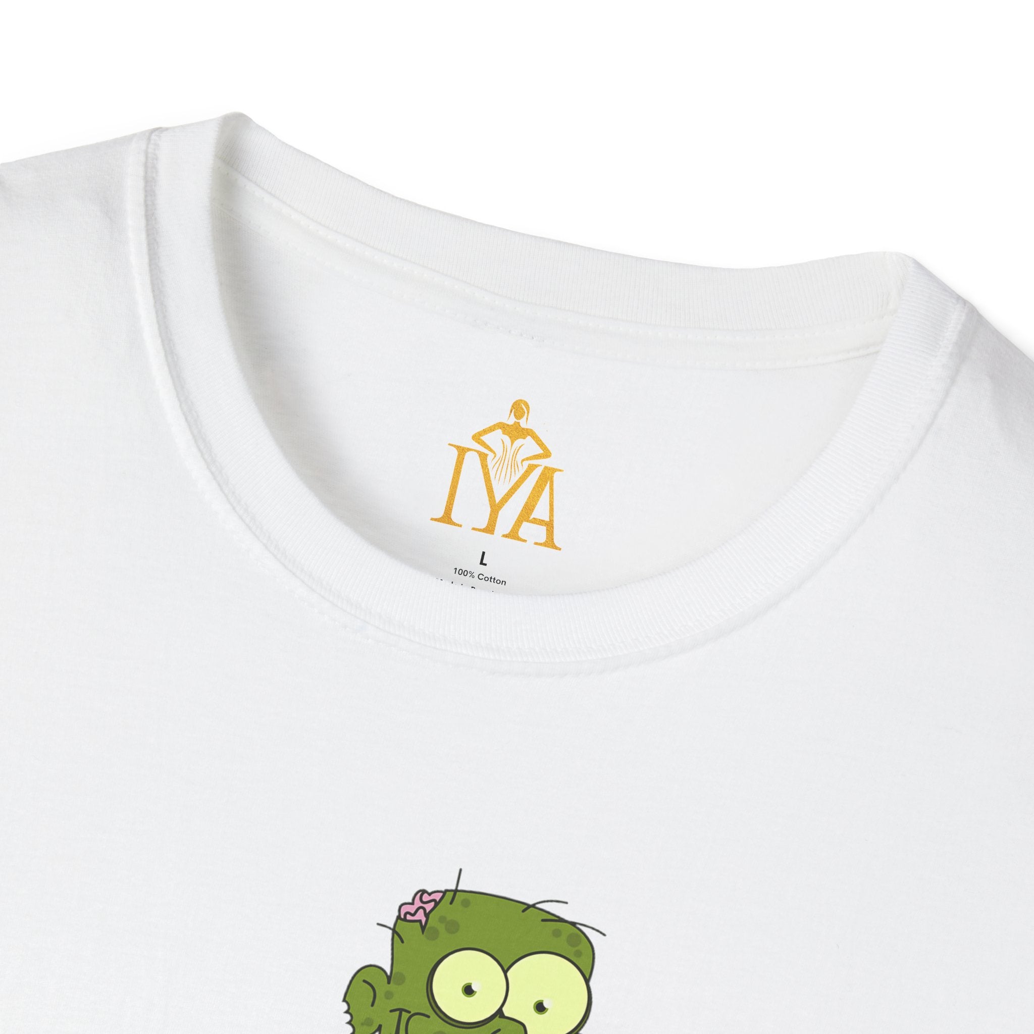 Men's T-Shirt With Zombie Graphic