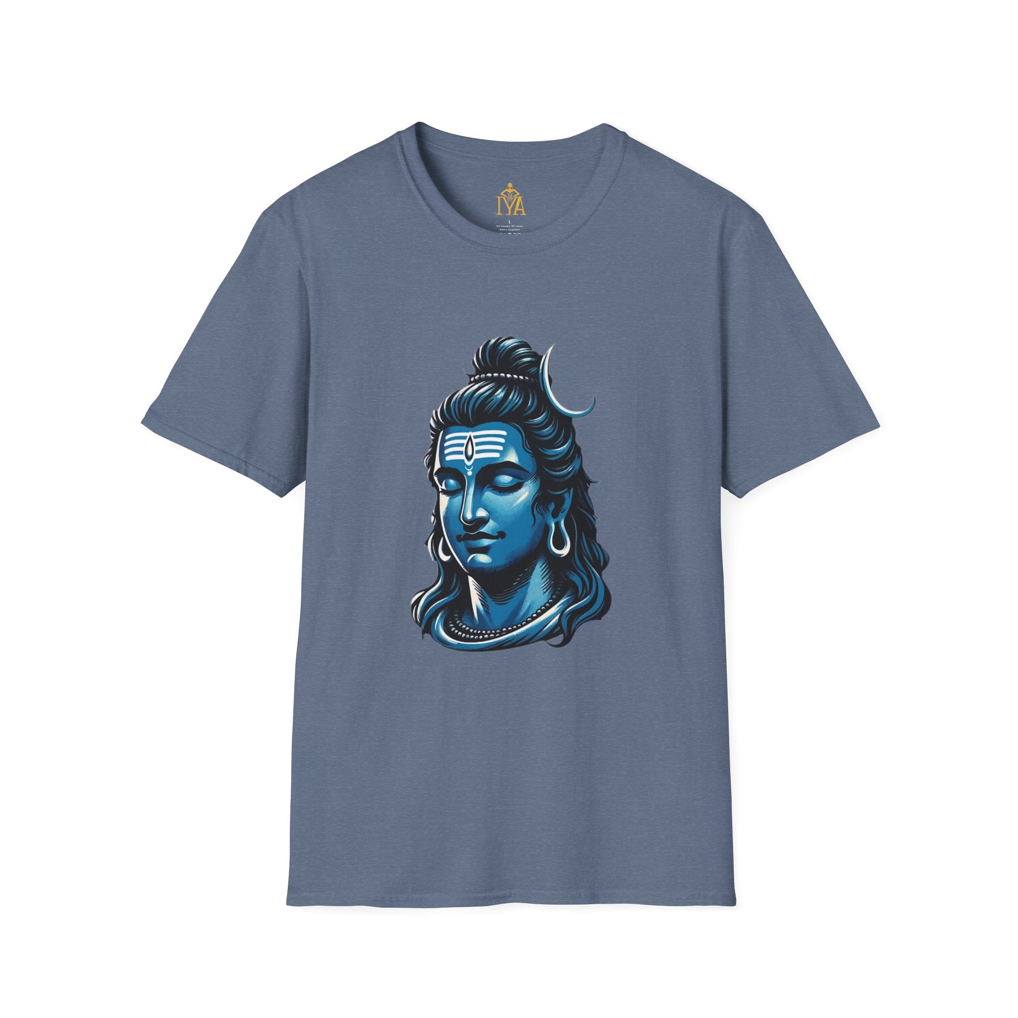 Men's T-Shirt With Photo Of God Shiva
