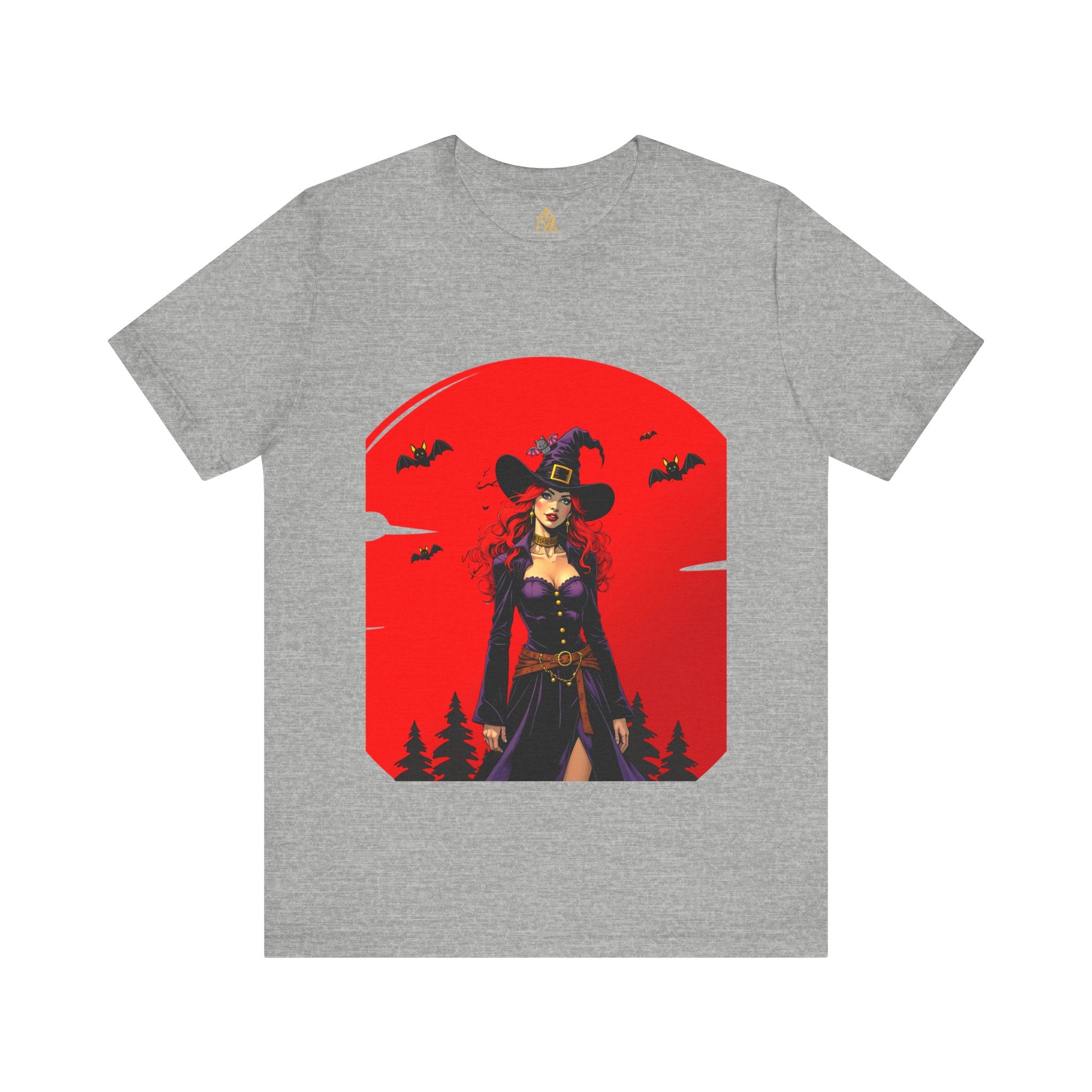 Women's cotton T-shirt "Happy Halloween"