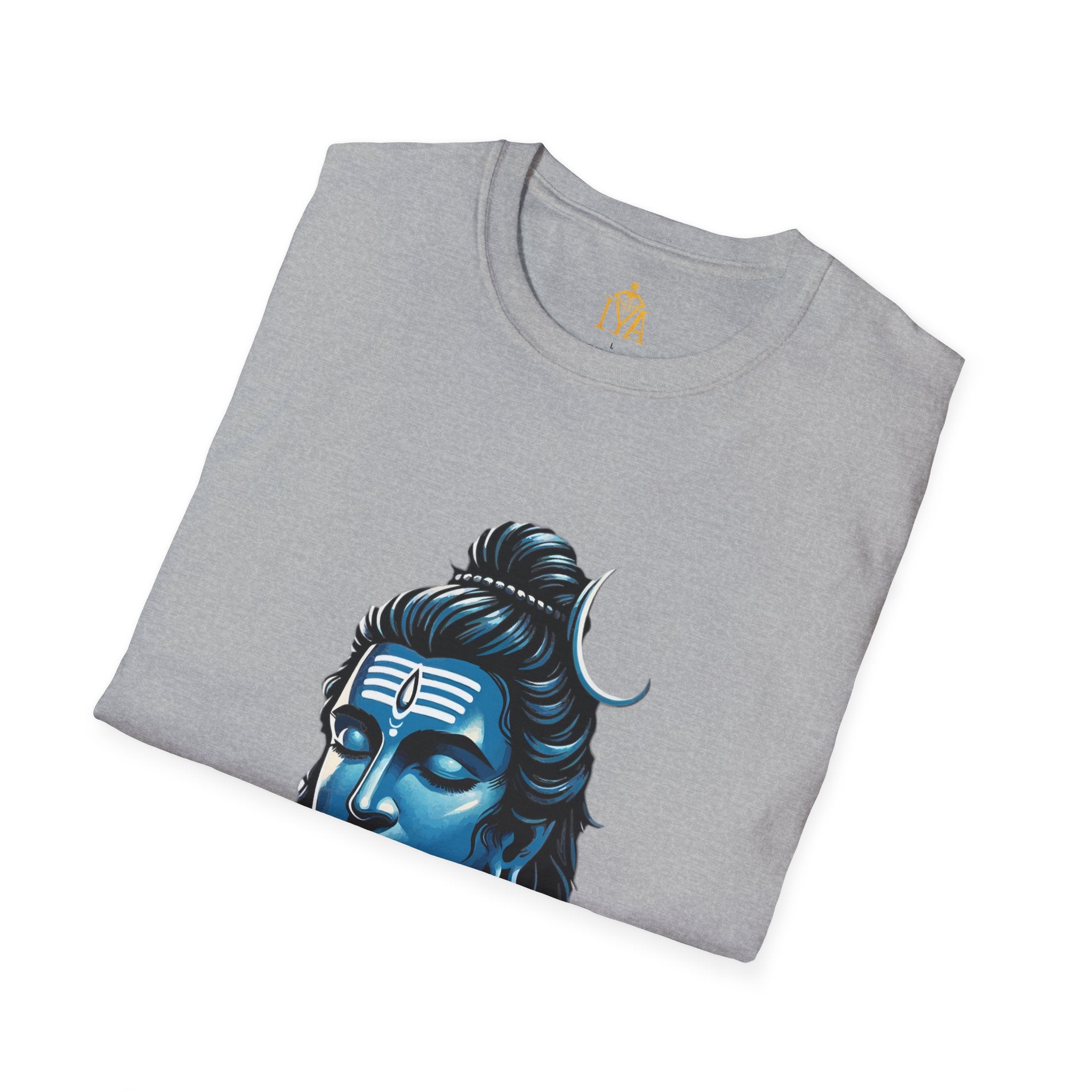Men's T-Shirt With Photo Of God Shiva