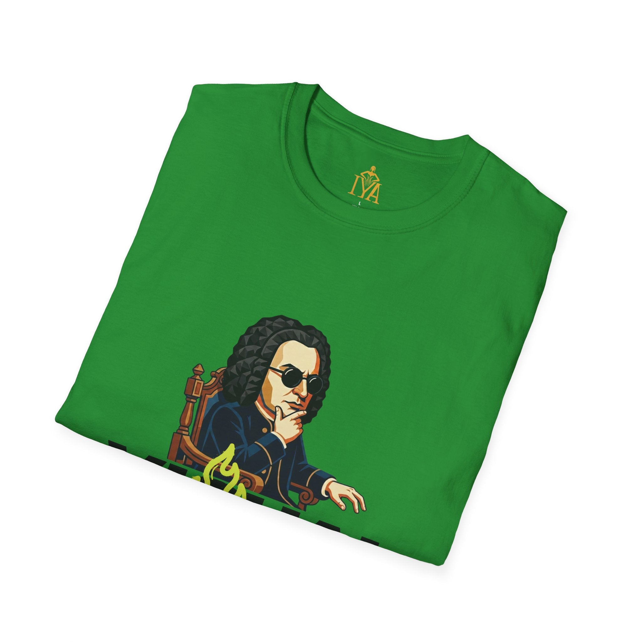 Men's Premium Cotton T-Shirt – Visual Fugue (Baroque Revolt in various colors)