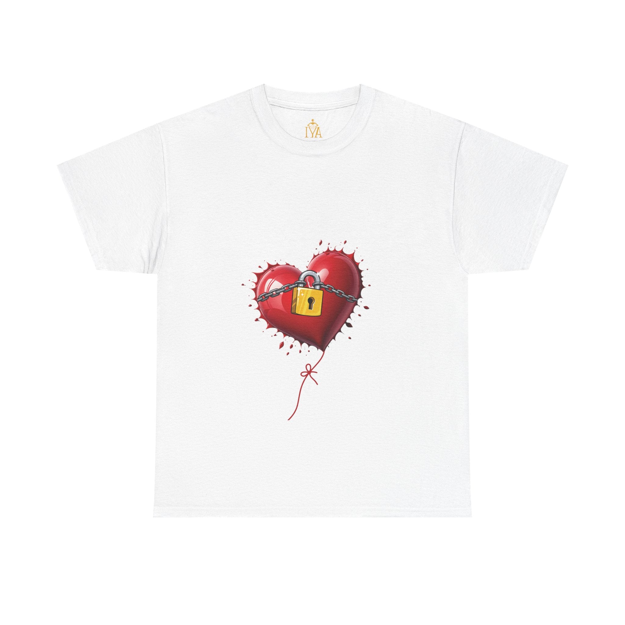 Heart Under Lock and Key – Valentine's Day T-Shirt