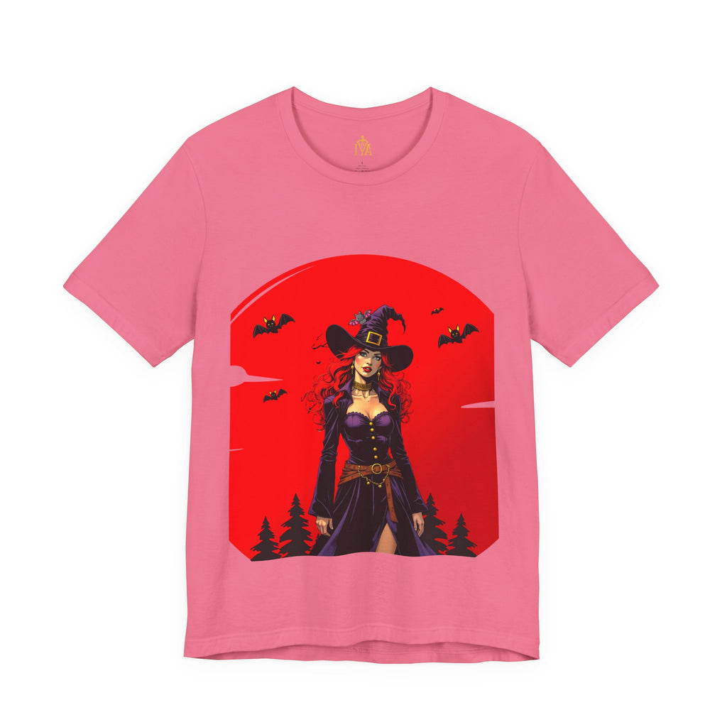 Women's cotton T-shirt "Happy Halloween"