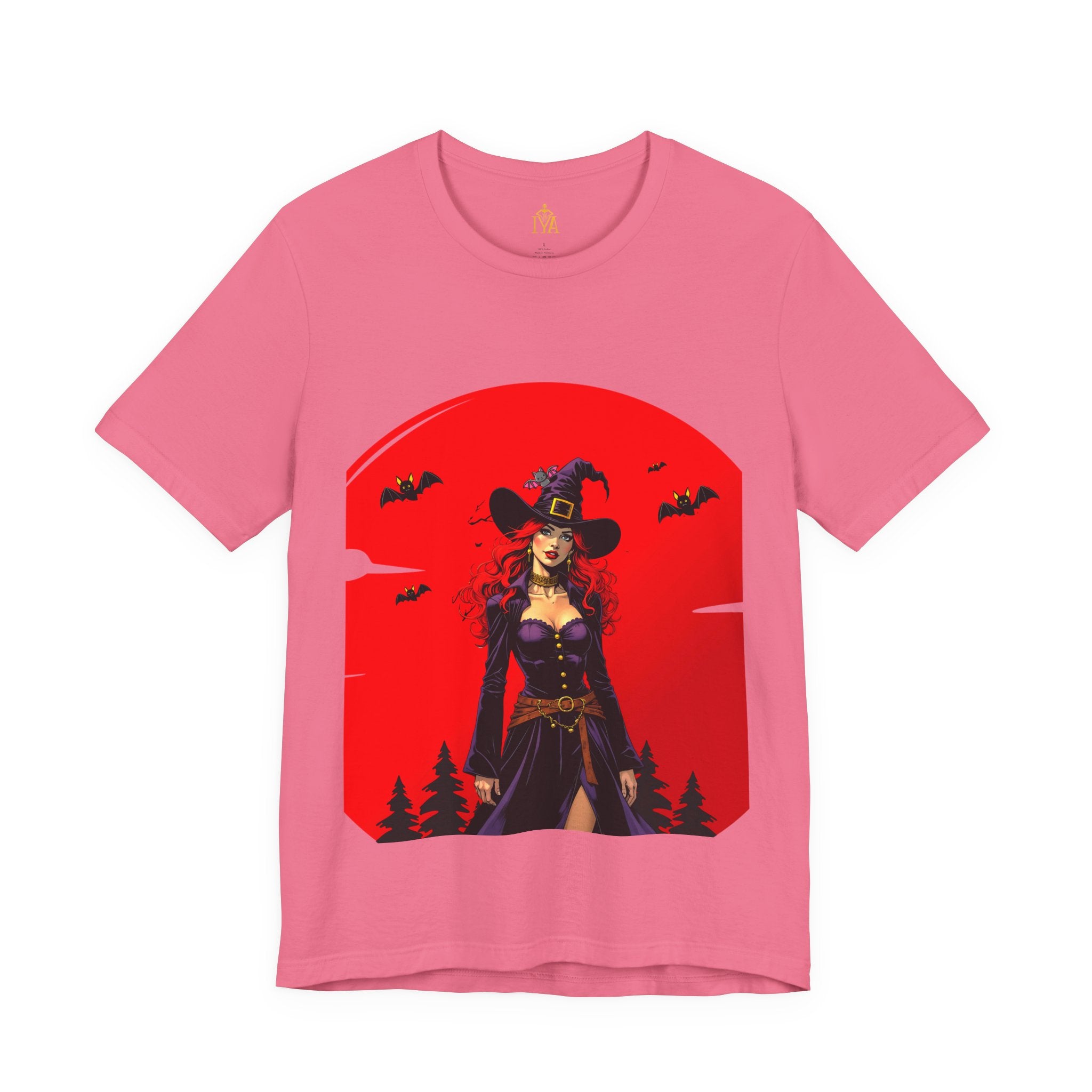 Women's cotton T-shirt "Happy Halloween"
