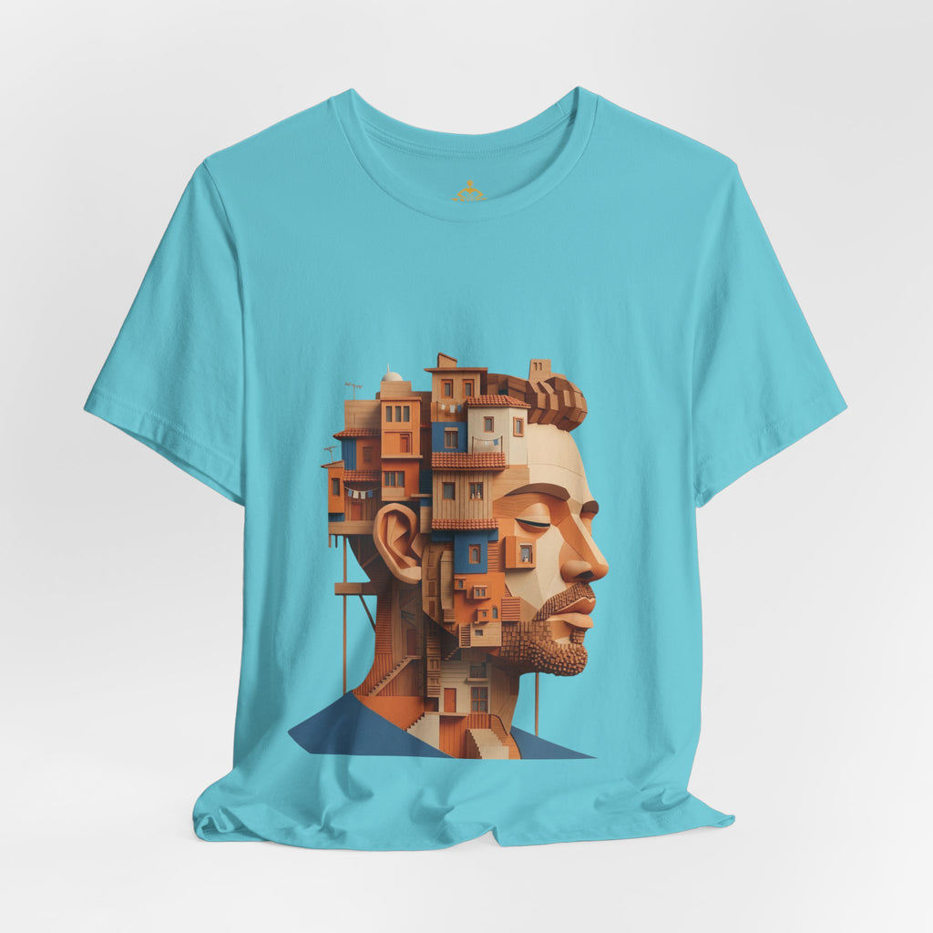 Men's Premium Cotton T-Shirt – "Urban Mind"