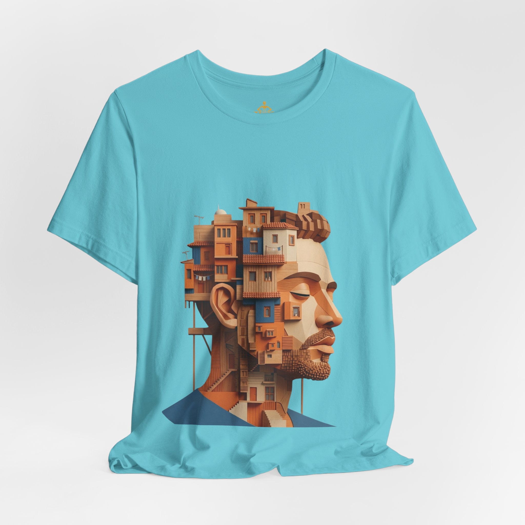 Men's Premium Cotton T-Shirt – "Urban Mind"