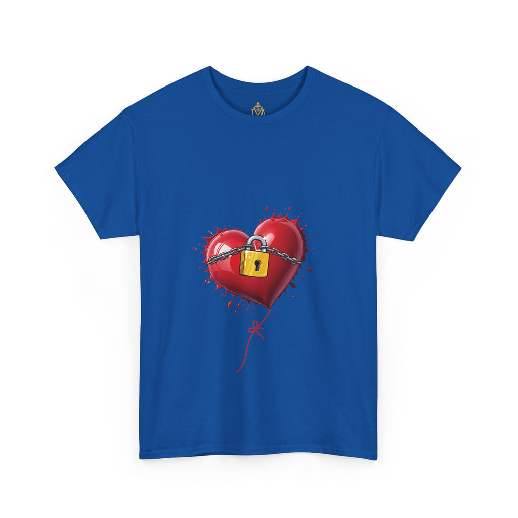 Heart Under Lock and Key – Valentine's Day T-Shirt