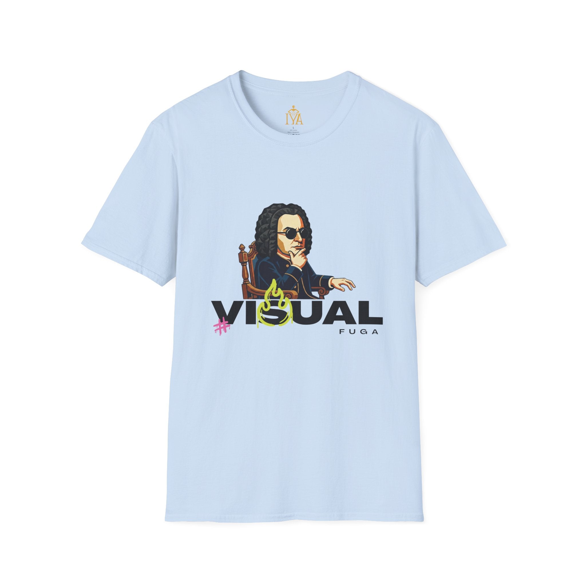 Men's Premium Cotton T-Shirt – Visual Fugue (Baroque Revolt in various colors)