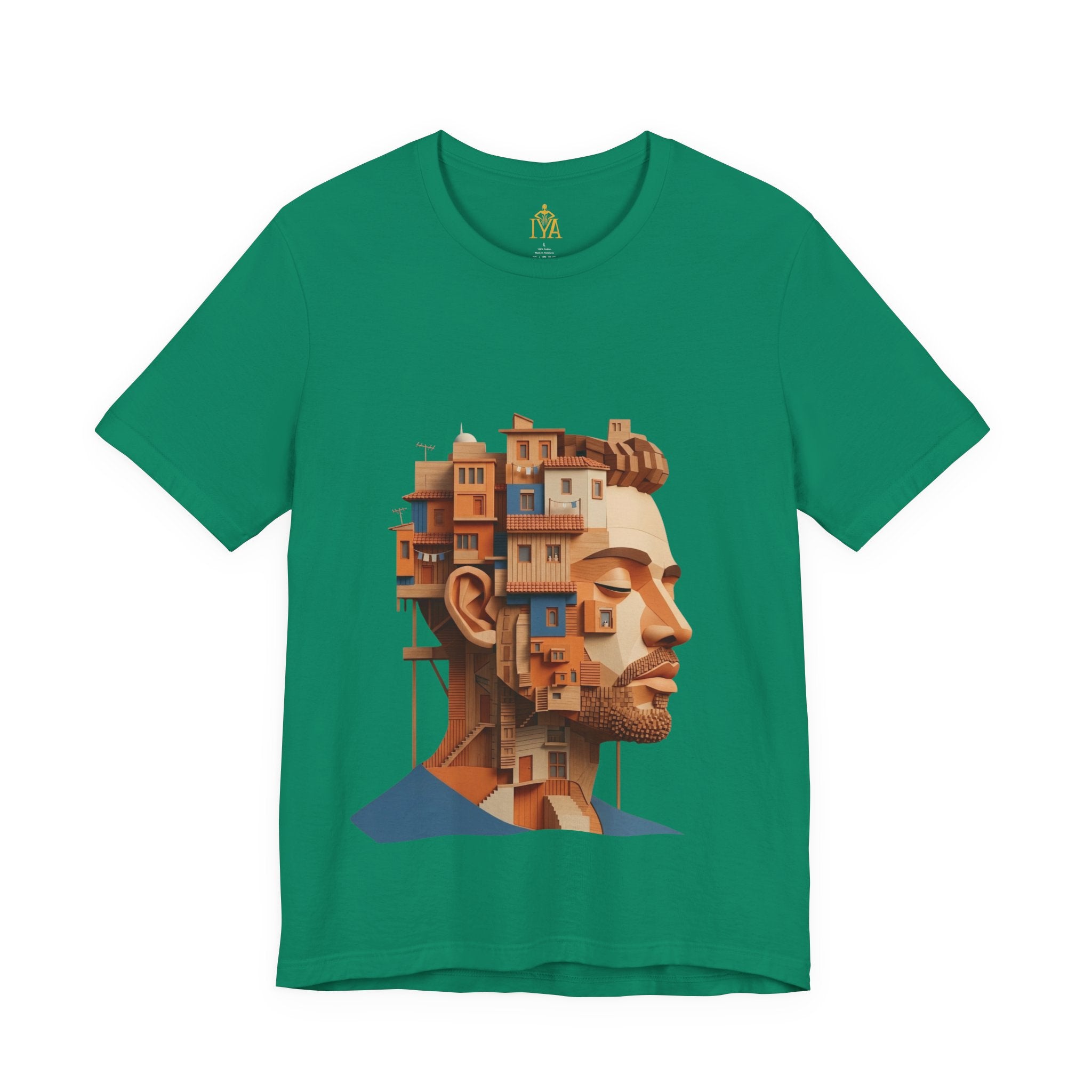 Men's Premium Cotton T-Shirt – "Urban Mind"