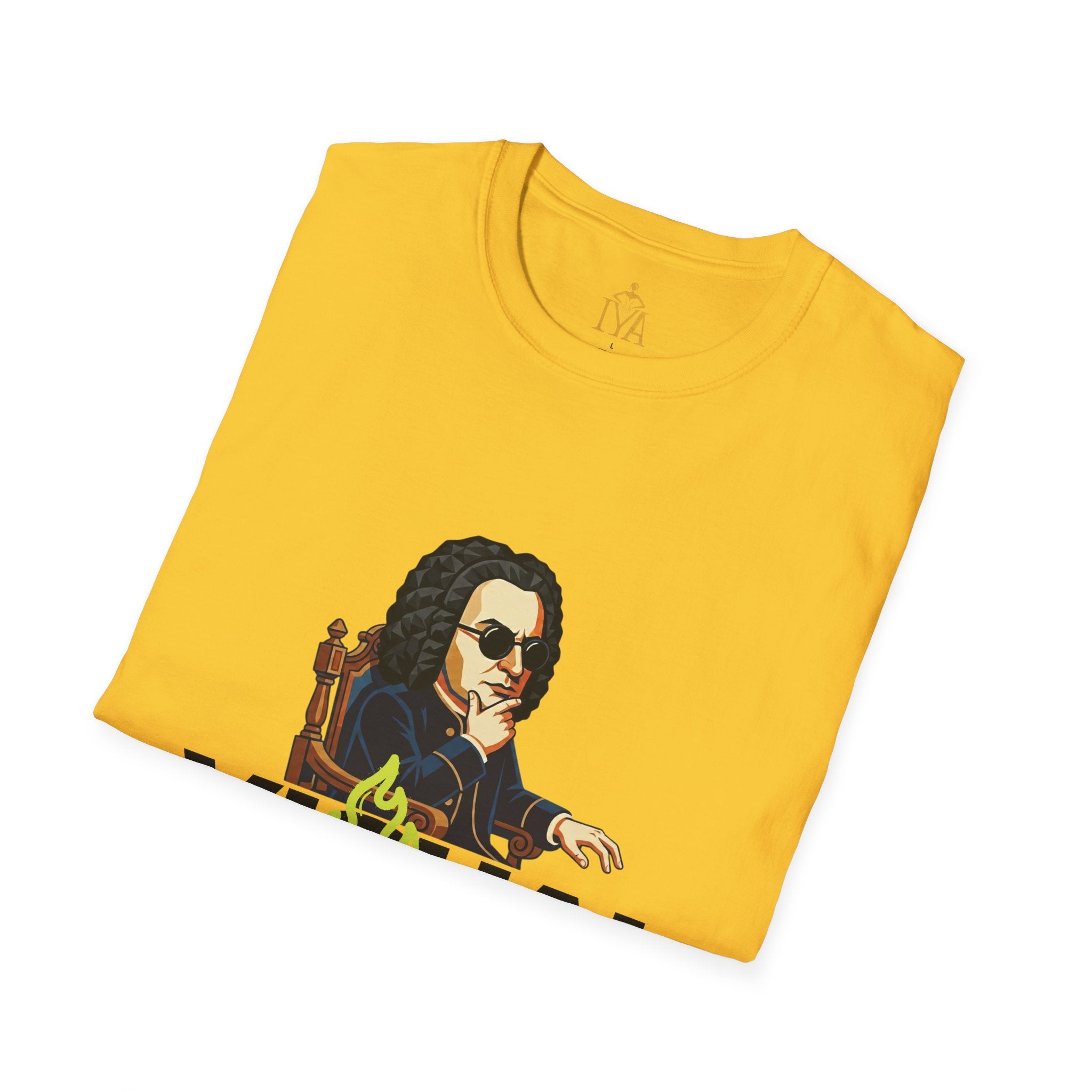 Men's Premium Cotton T-Shirt – Visual Fugue (Baroque Revolt in various colors)