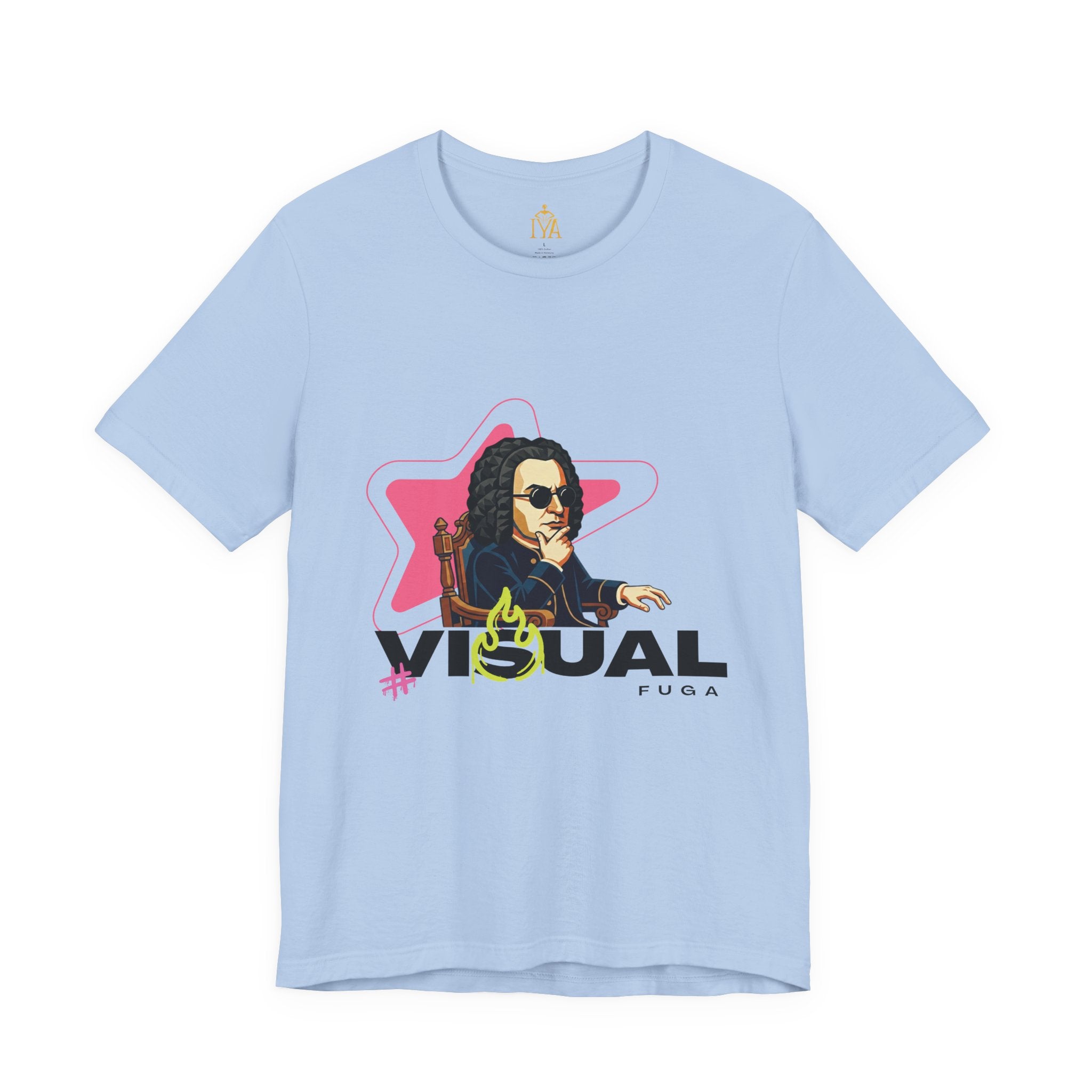 Women's Cotton T-Shirt "Visual Fugue" (Urban Style in various colors)