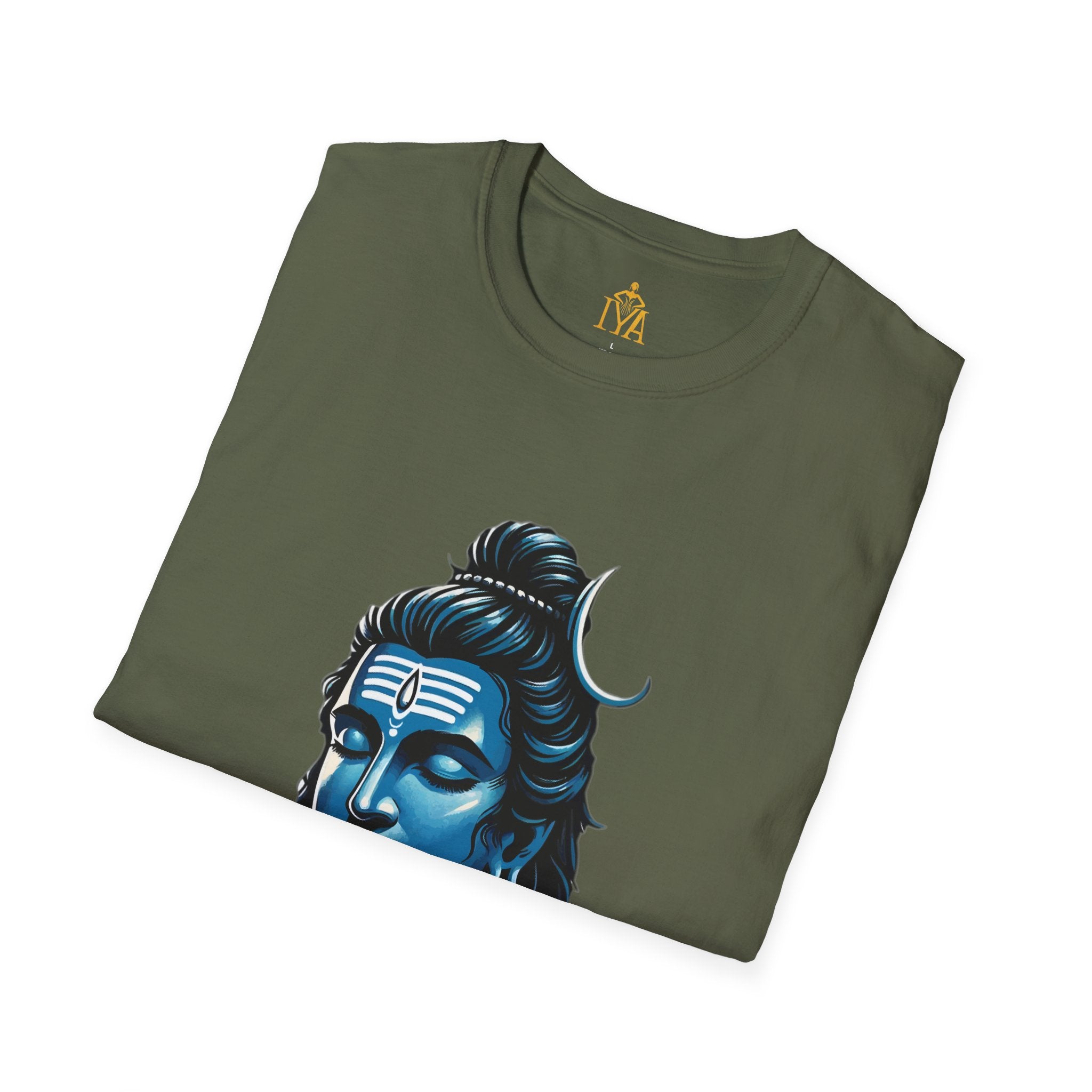 Men's T-Shirt With Photo Of God Shiva