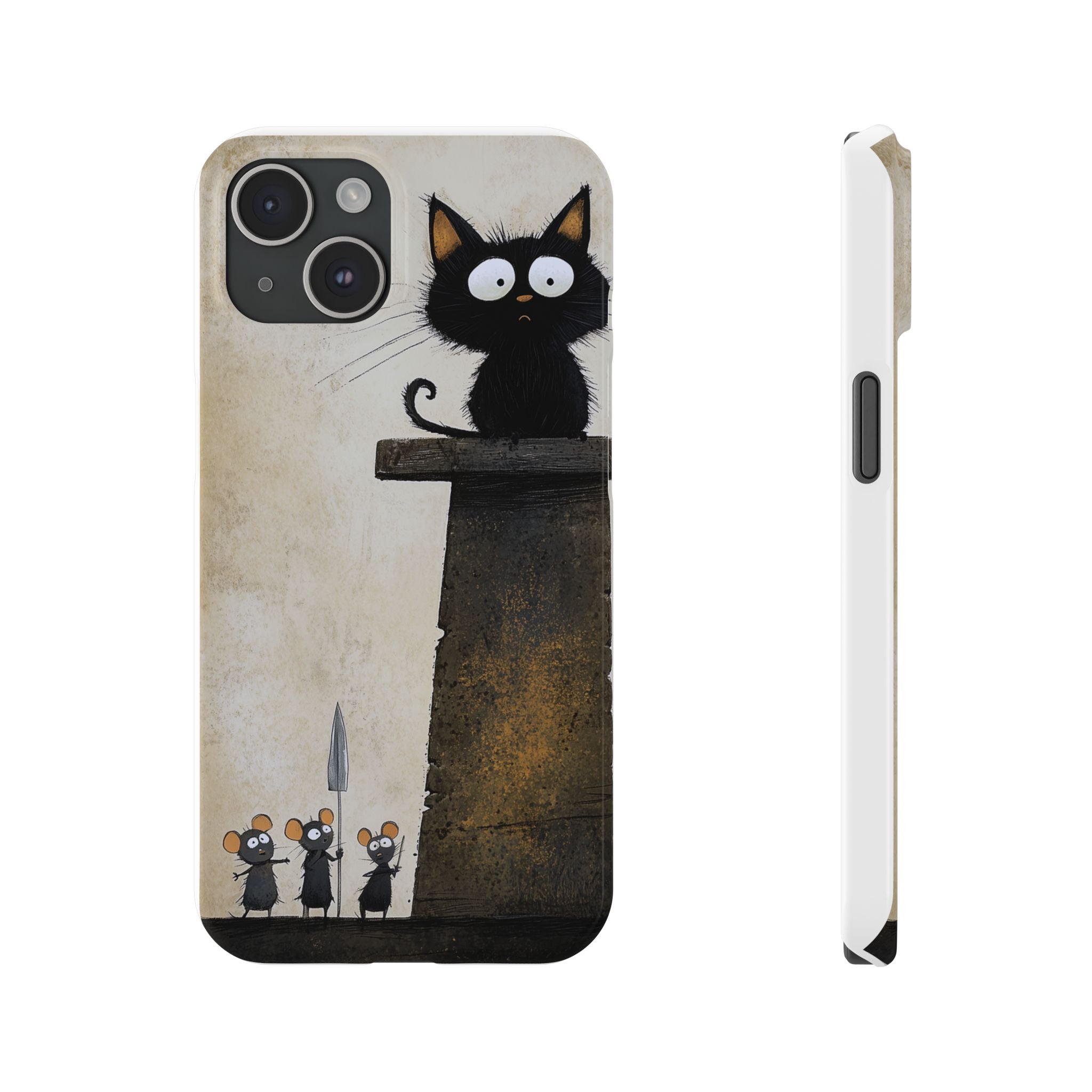 Phone Case Description: "The Great Mouse Surveillance"