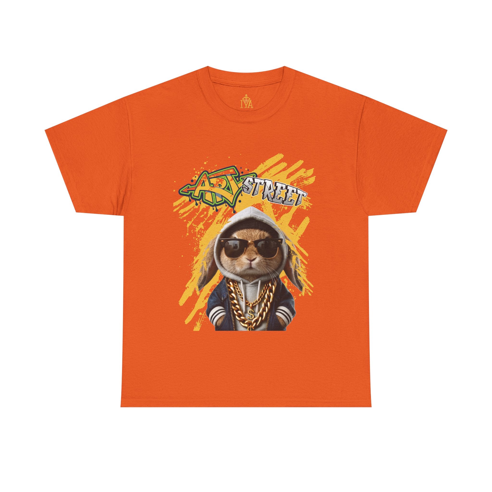 Art Street Rabbit Urban T-shirt (Folio No. 14-The guardian of the alley)