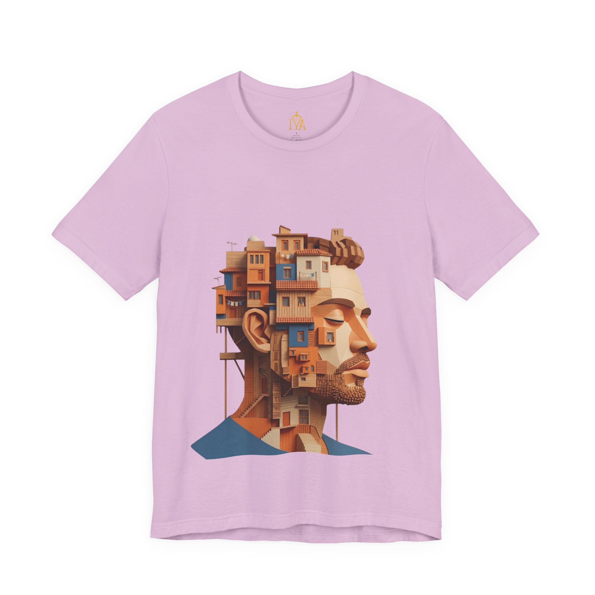 Men's Premium Cotton T-Shirt – "Urban Mind"