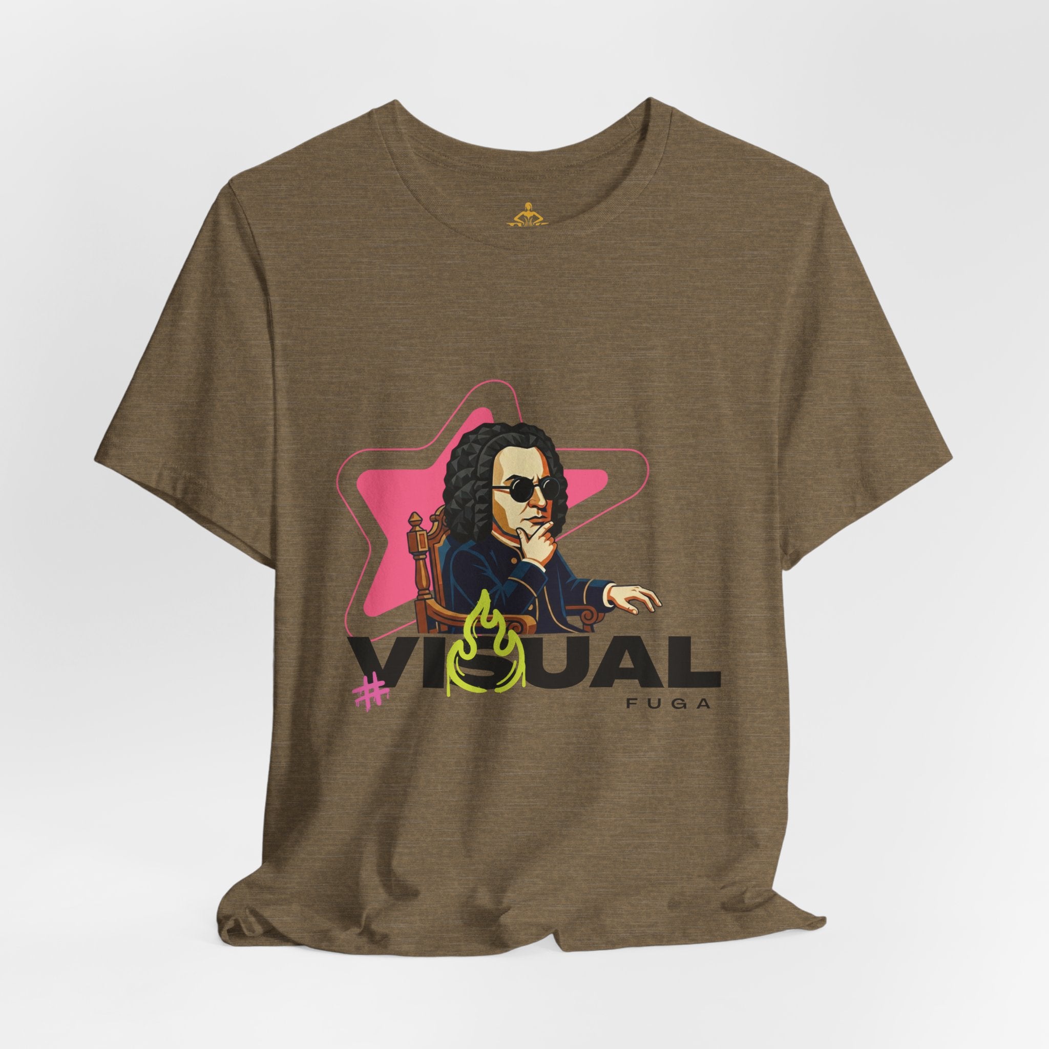 Women's Cotton T-Shirt "Visual Fugue" (Urban Style in various colors)