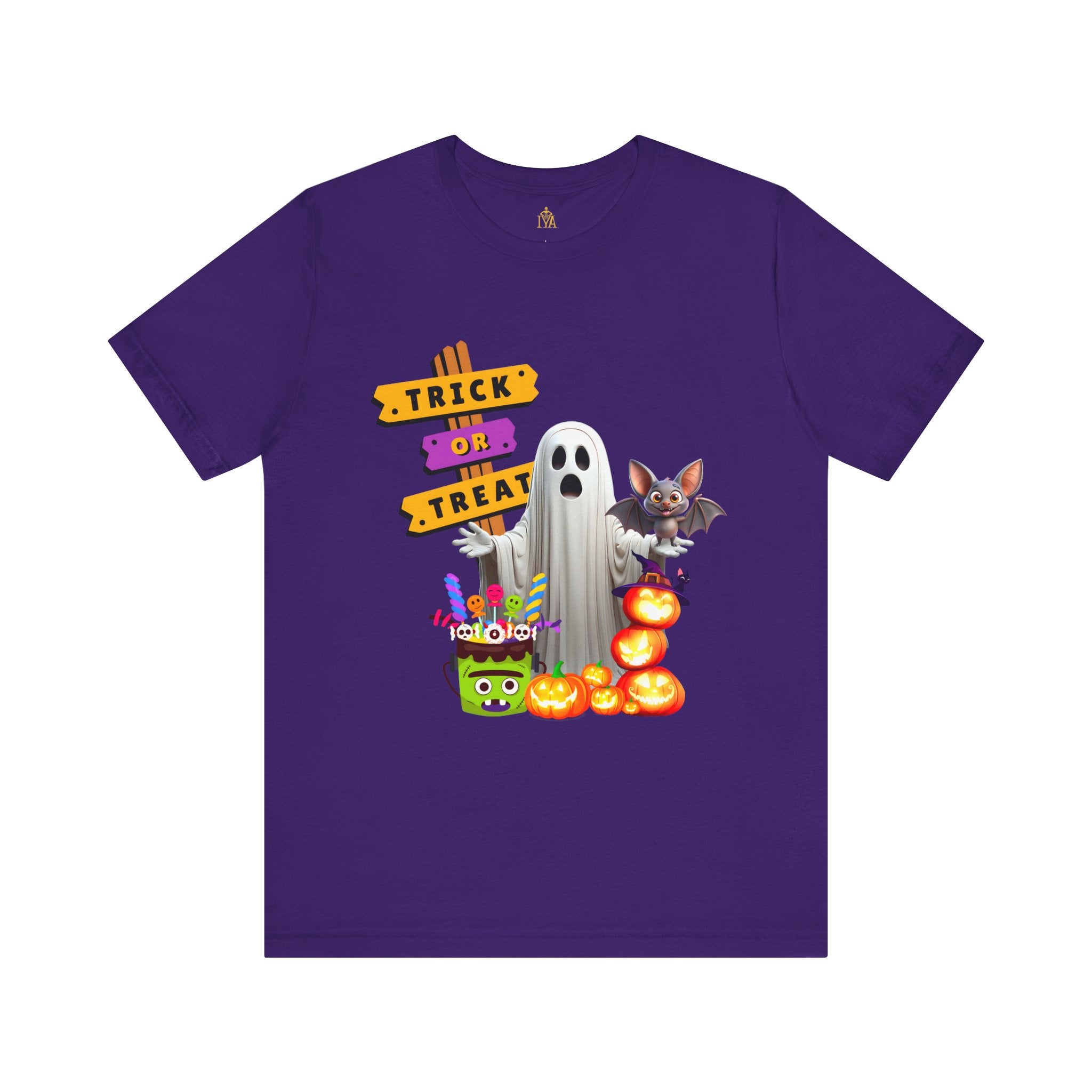Men's cotton T-shirt "Happy Halloween"