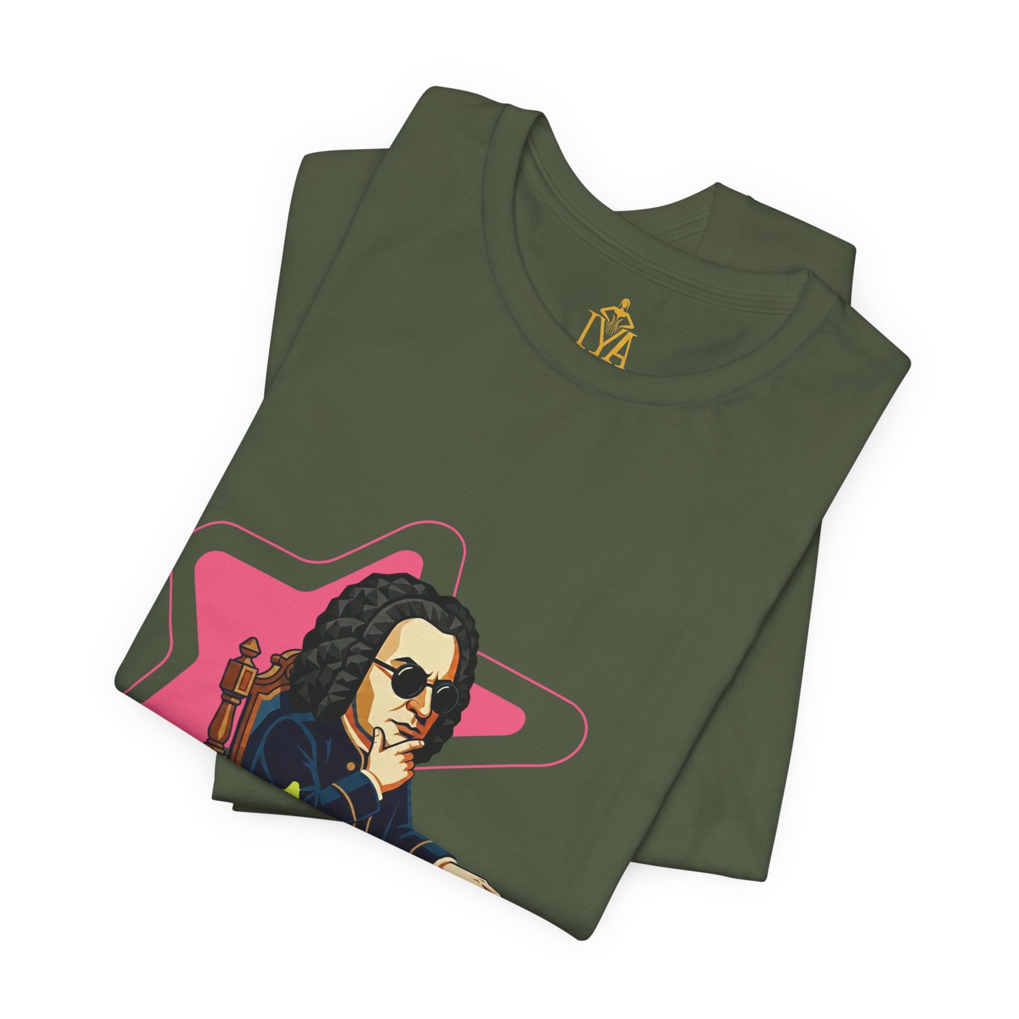 Women's Cotton T-Shirt "Visual Fugue" (Urban Style in various colors)